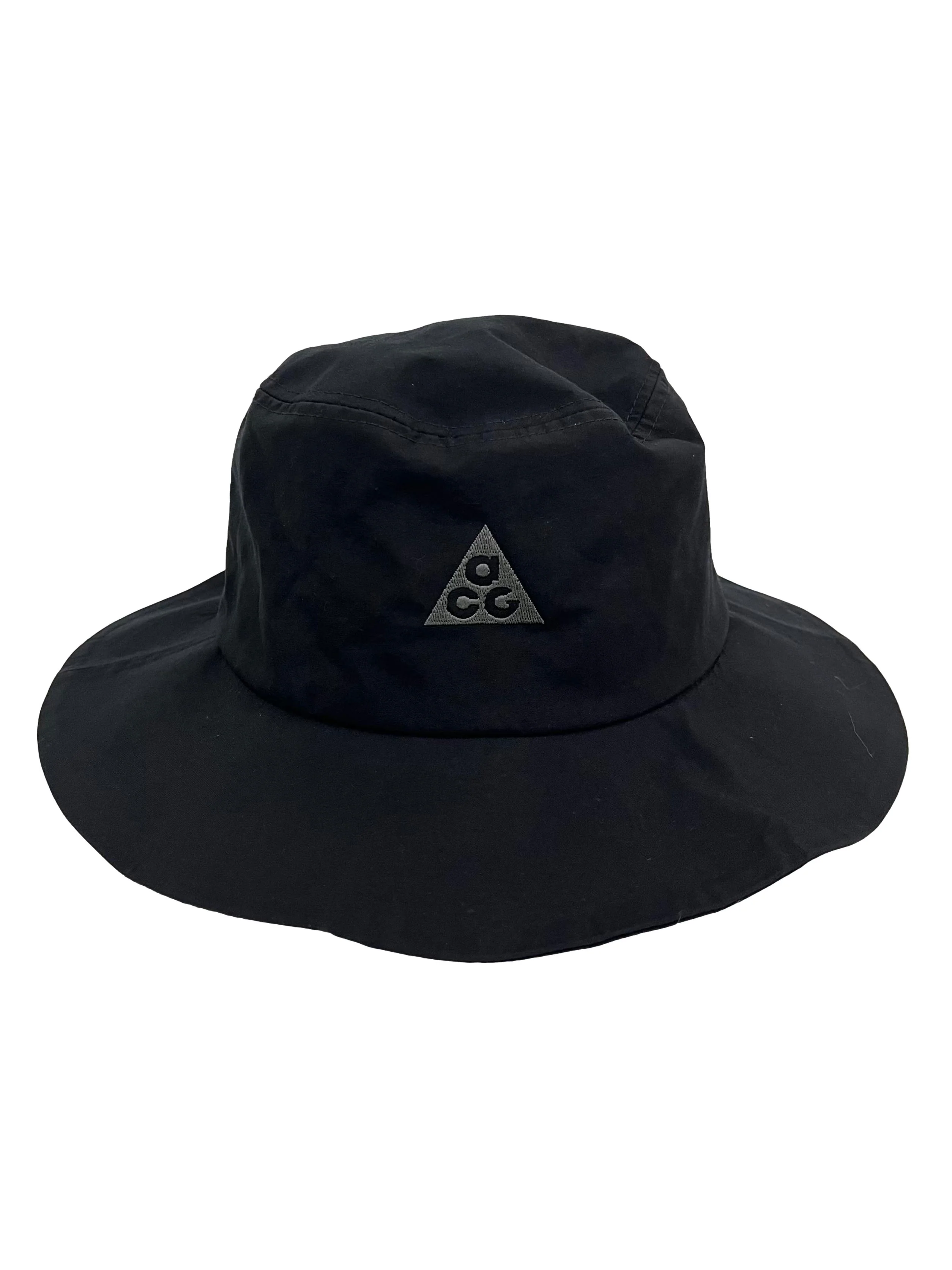 ACG Black Bucket Hat With Adjustable String