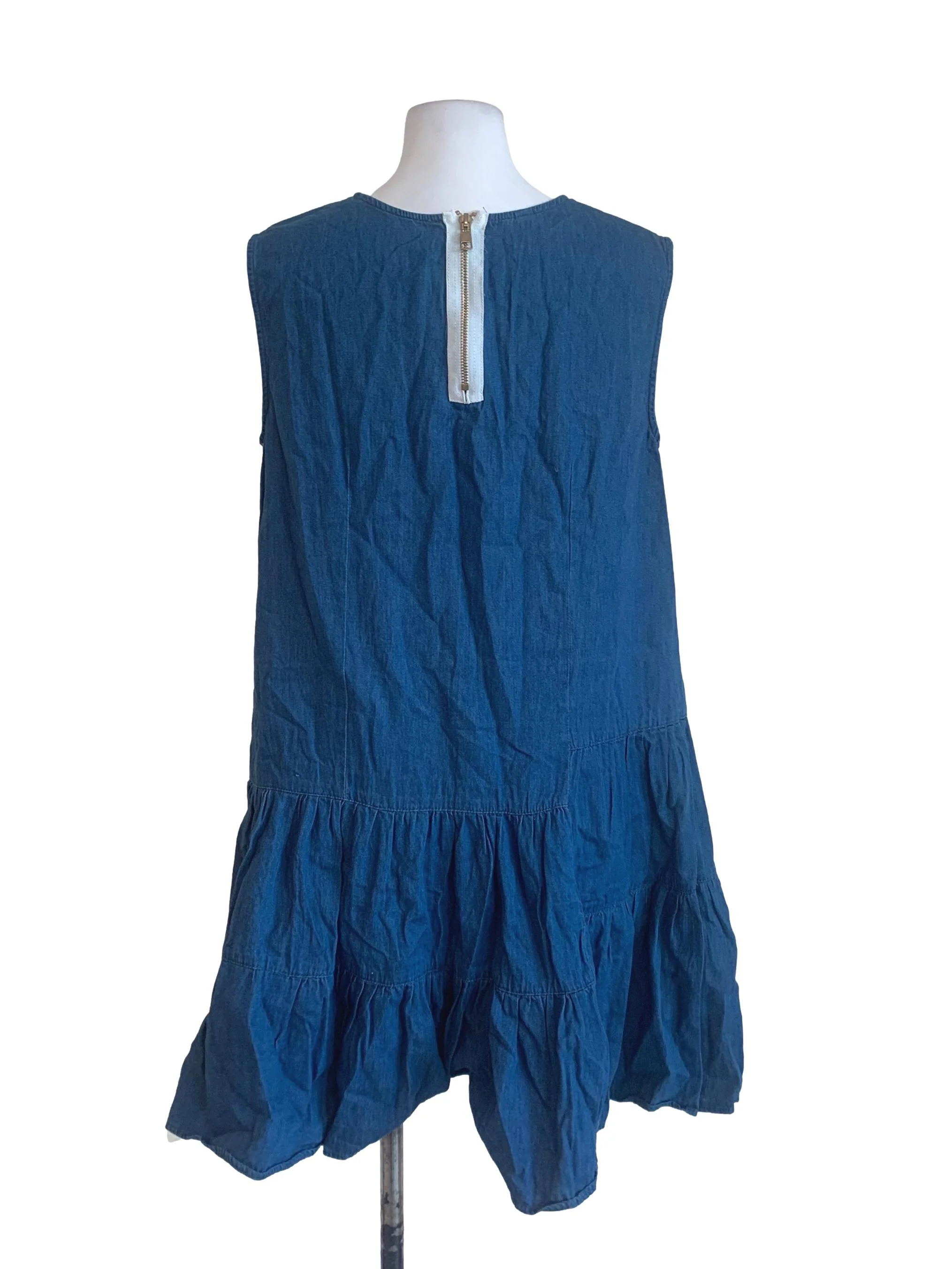 Admiral Blue Dropwaist Dress - Image 2