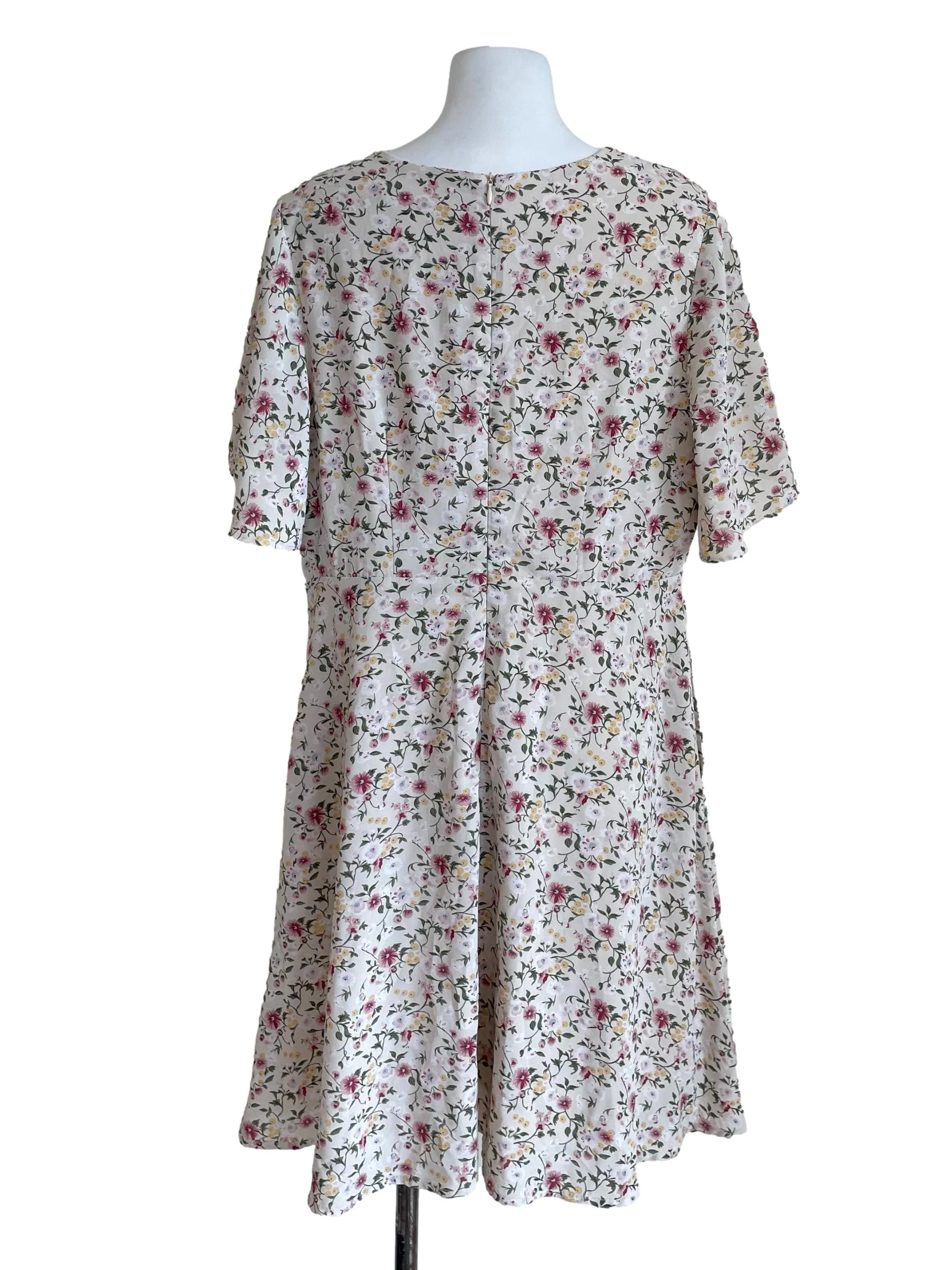 Alabaster Floral A-Line Dress - Image 2