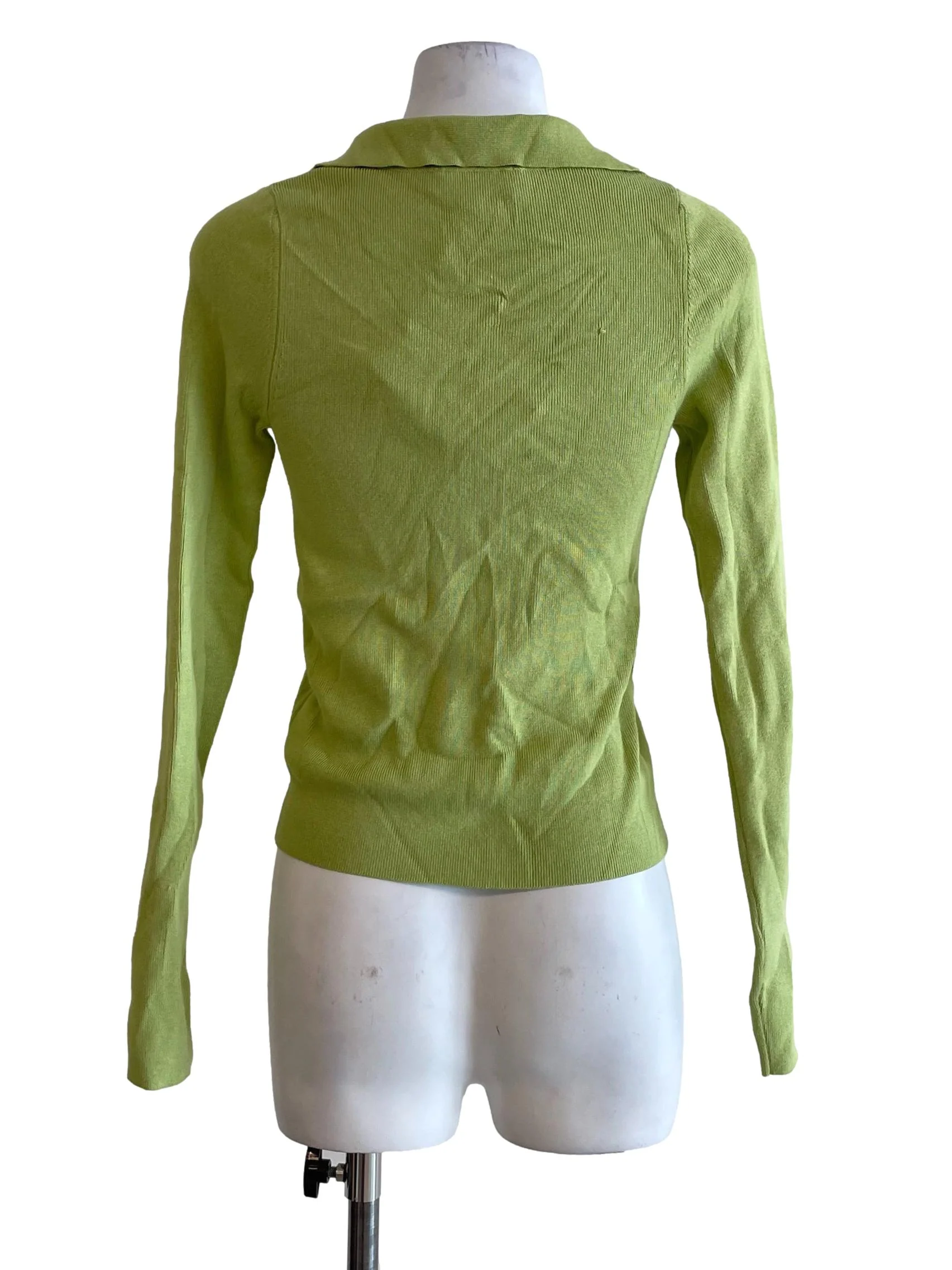Apple Green Johnny Zip Top - Image 2