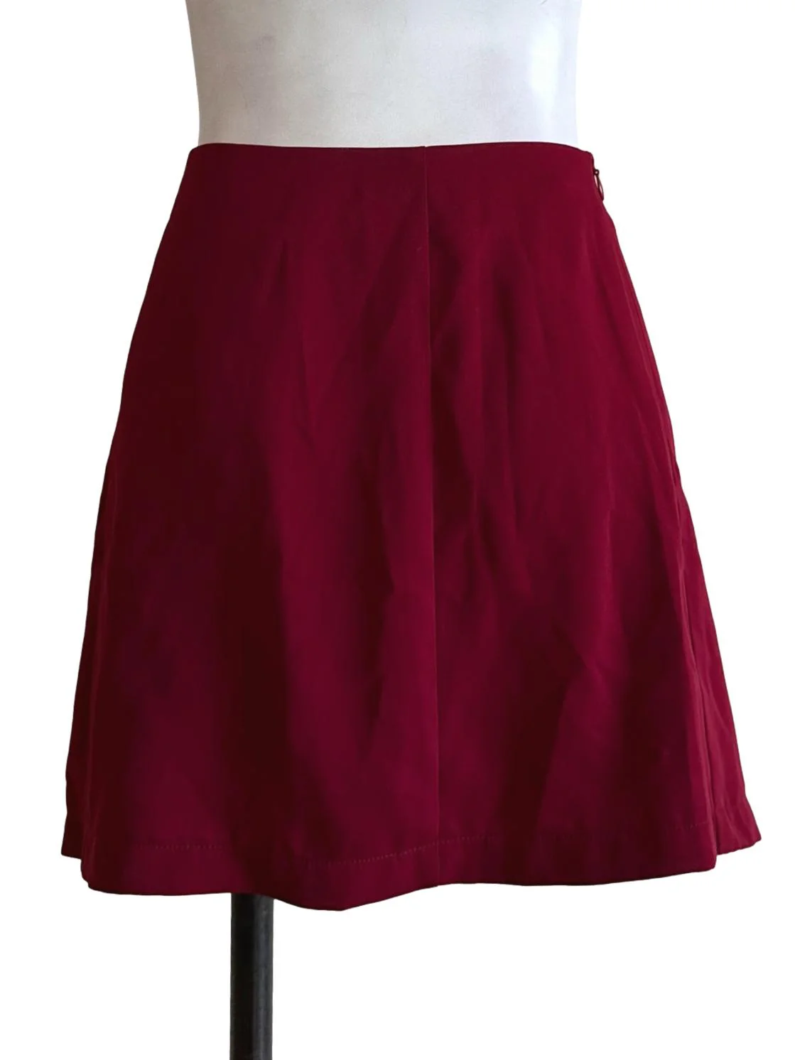 Apple Red Plain Mini Skort YHF - Image 2