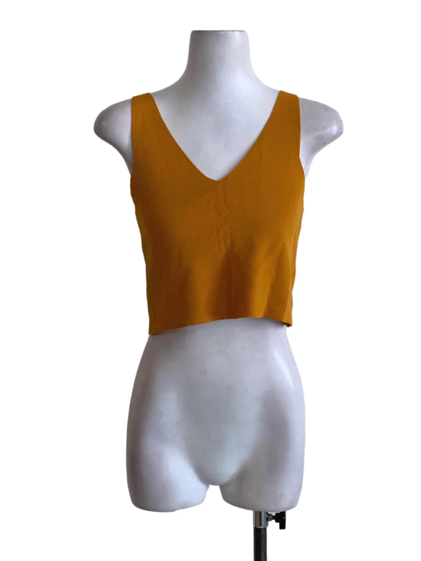Apricot V-Neckline Tank Top