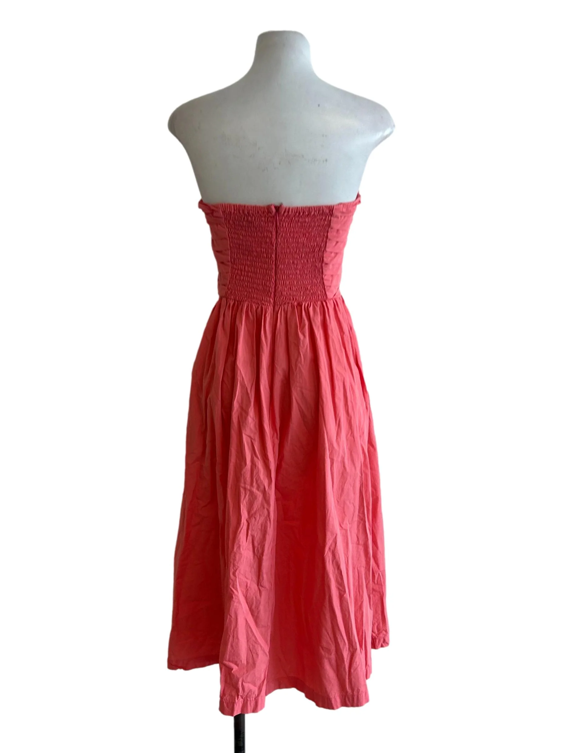 Arlo Dress In Melon - Pink CSN - Image 2