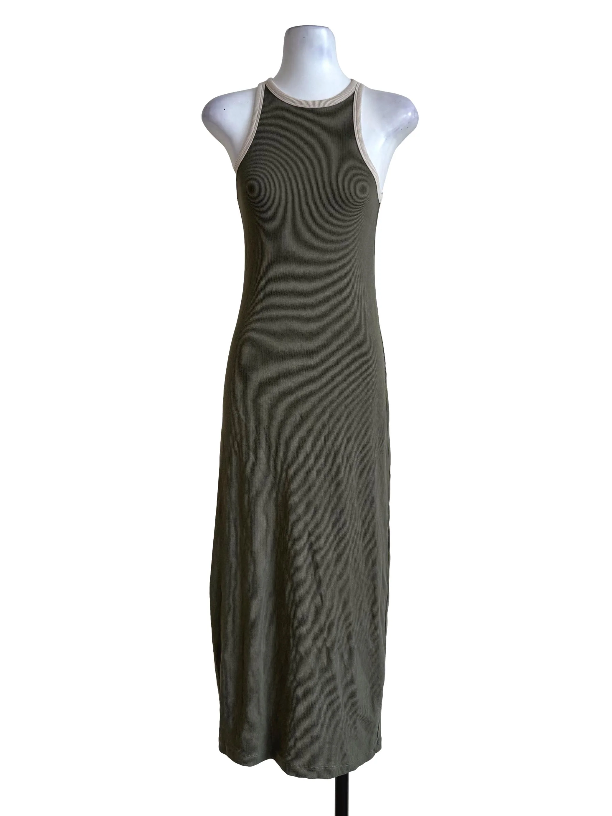 Army Green Bodycon Dress