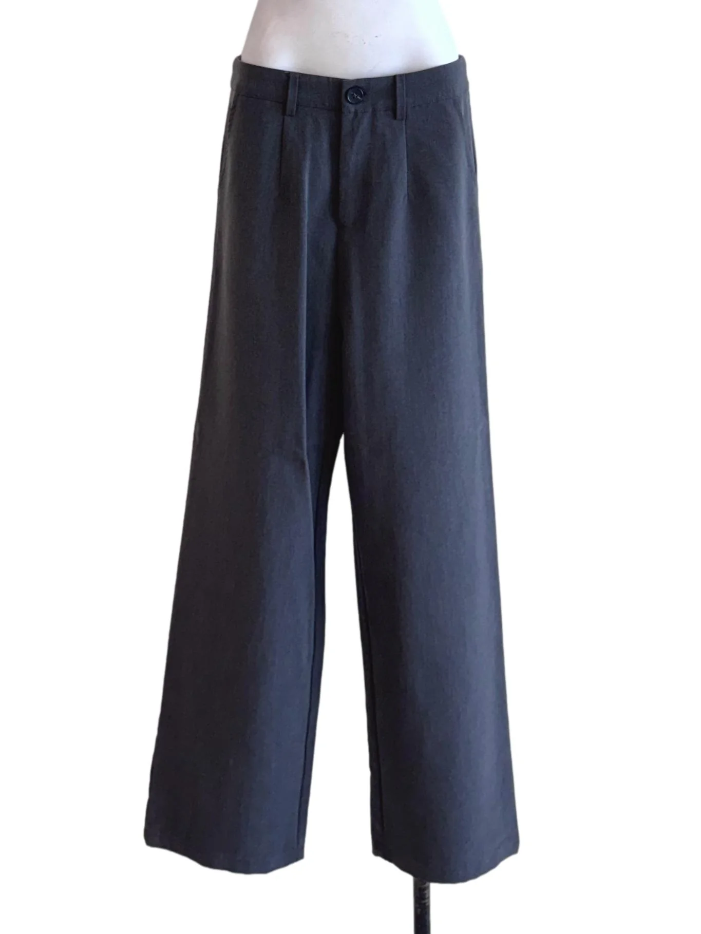 Ash Grey Casual Long Pant