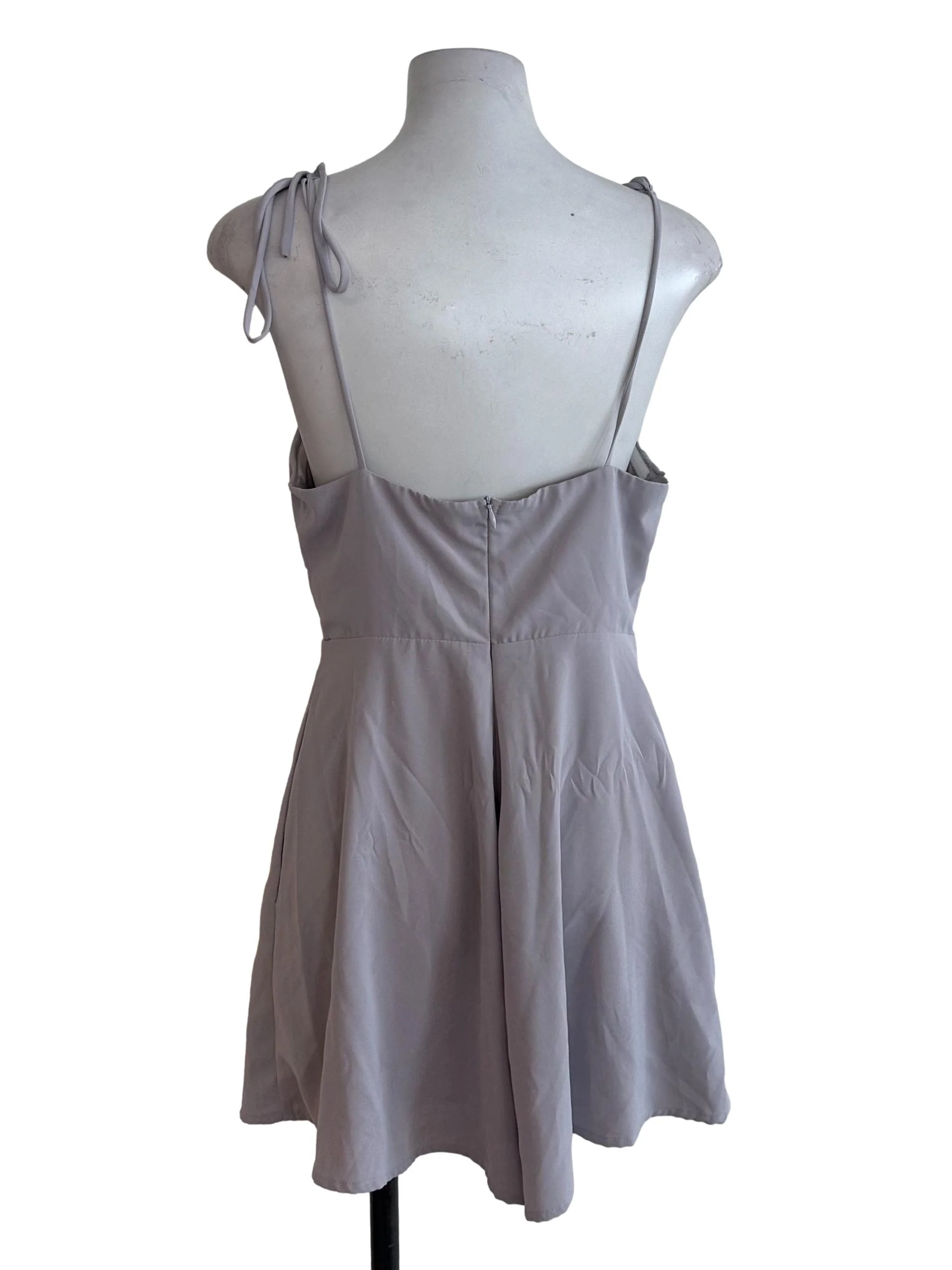 Ash Grey Plain Rompers - Image 2