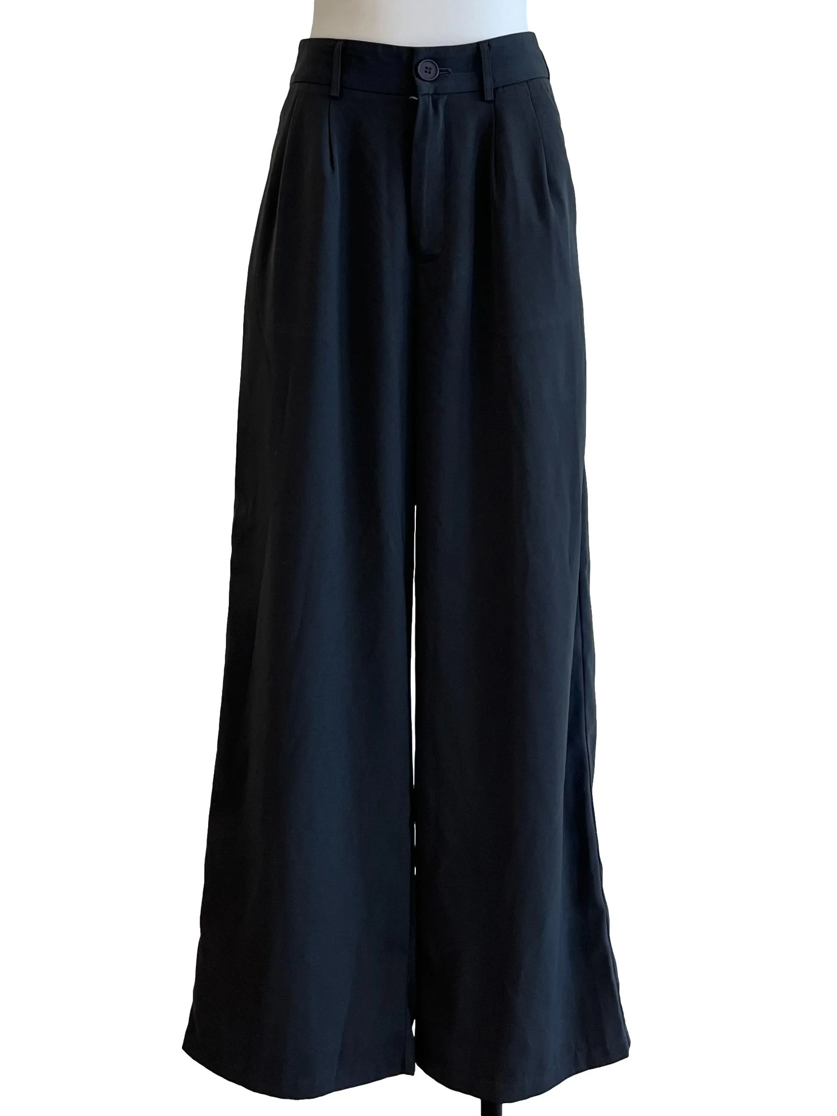 Ash Grey Straight Leg Pants