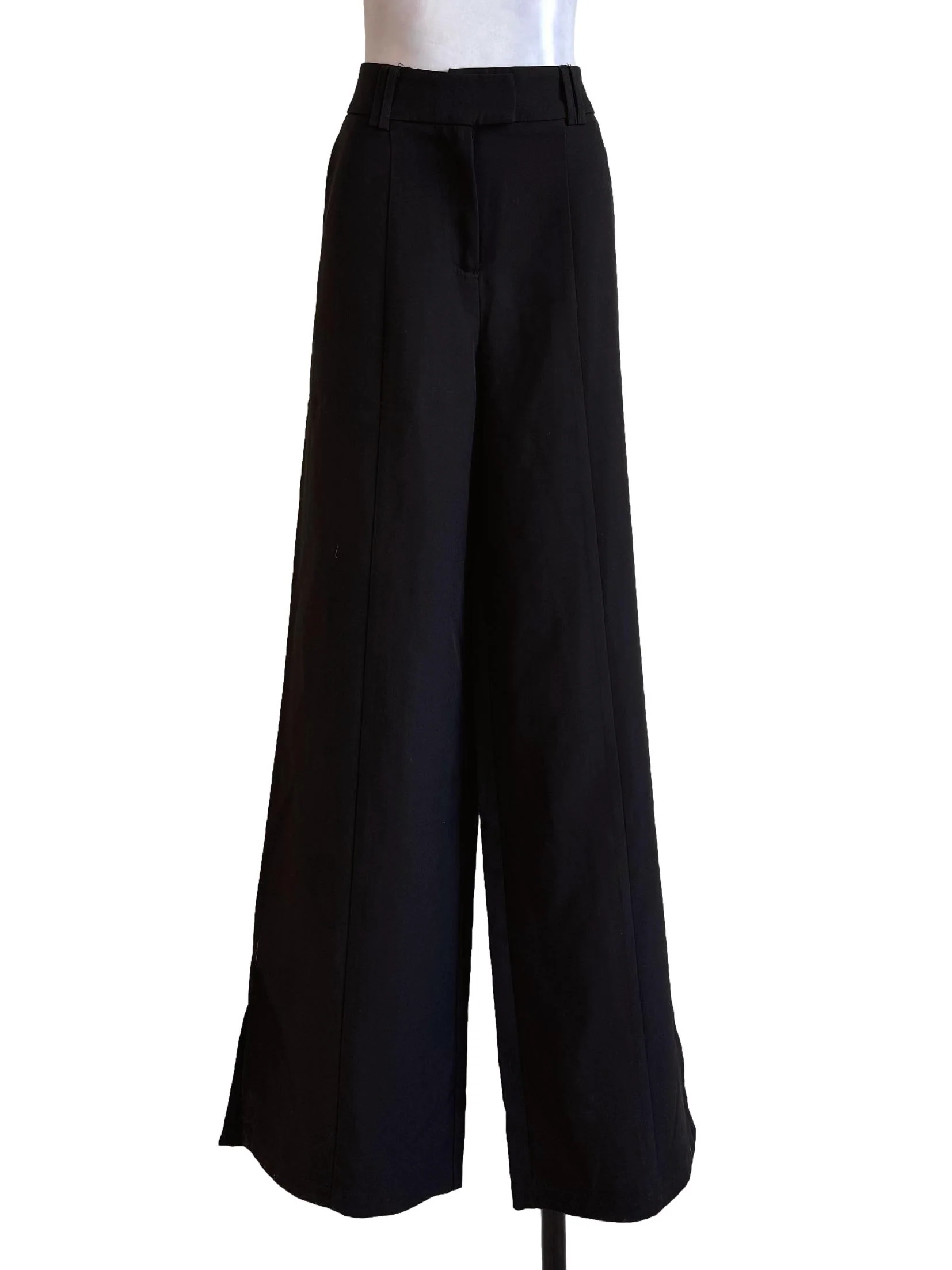 Asphalt Black Formal Long Pants