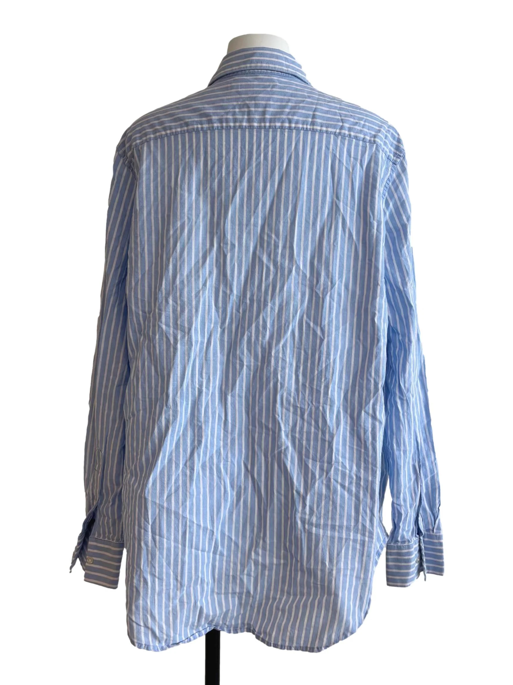 Avery Shirt In Blue Pinstripe CSN - Image 4