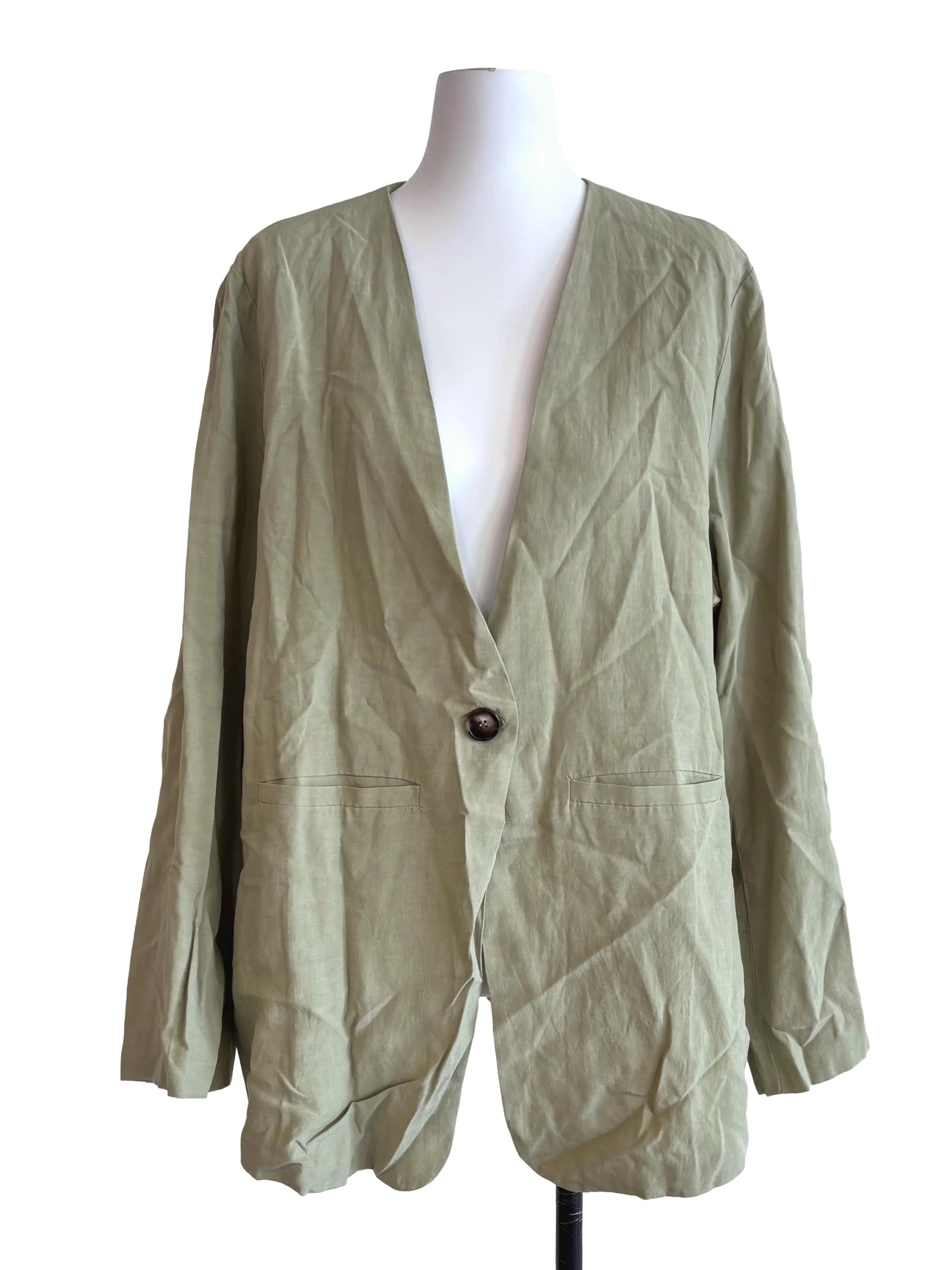 Avocado Green Lilian Blazer TEM