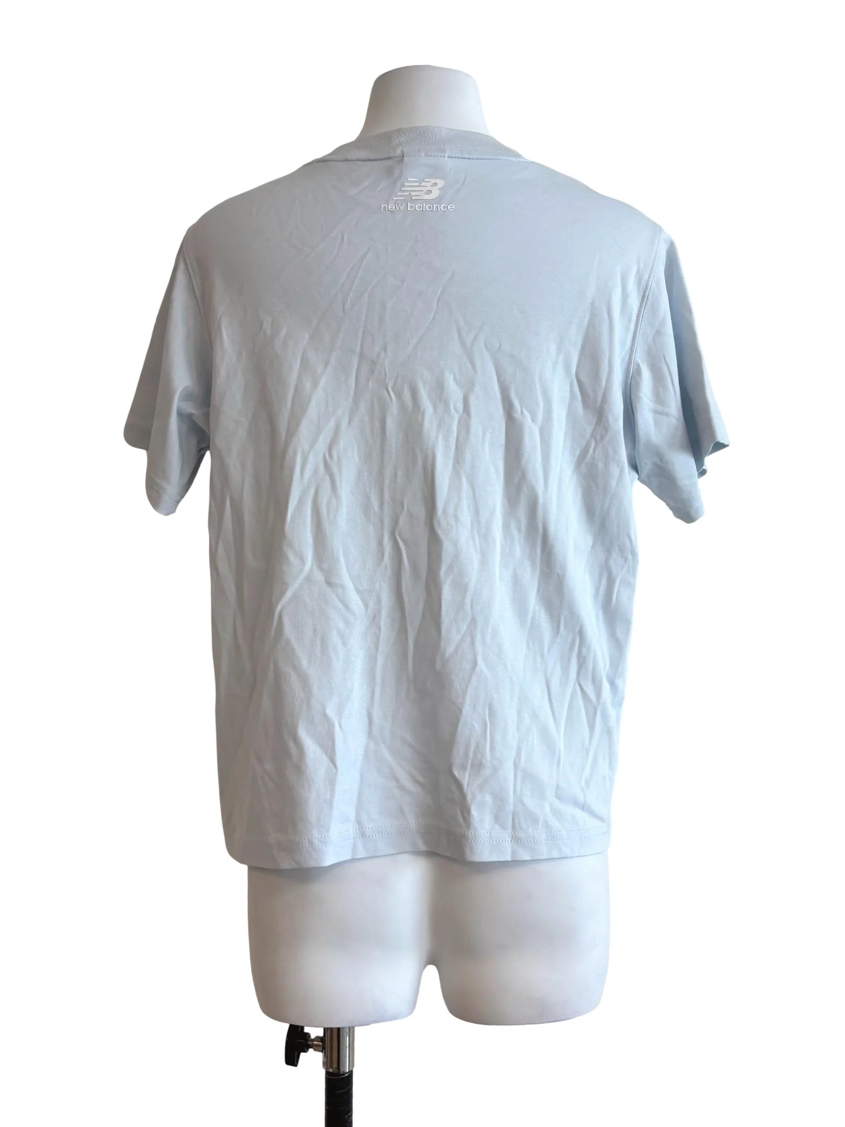 Baby Blue Plain T-Shirt - Image 2