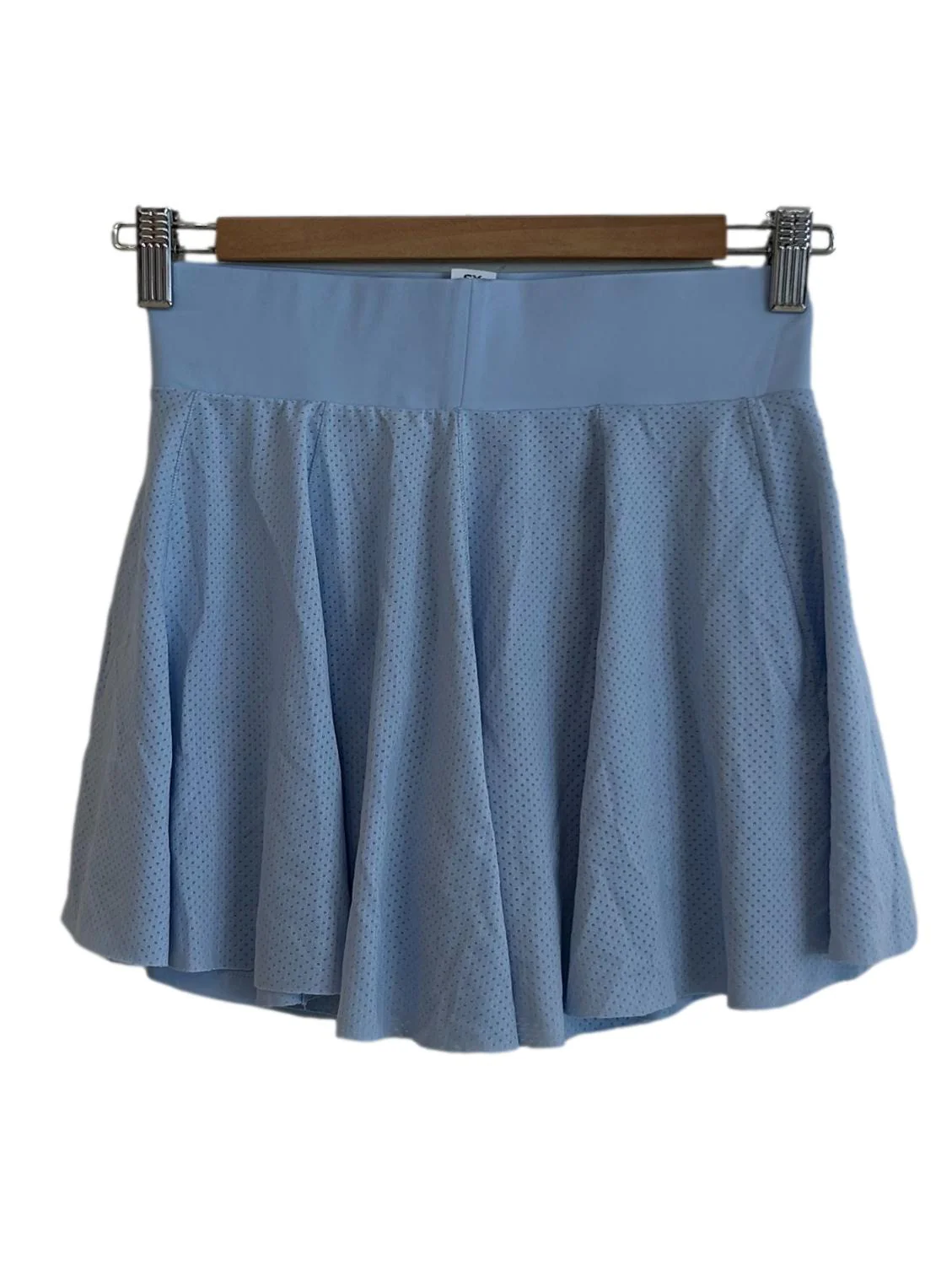 Baby Blue Skirt With Shorts - Image 2