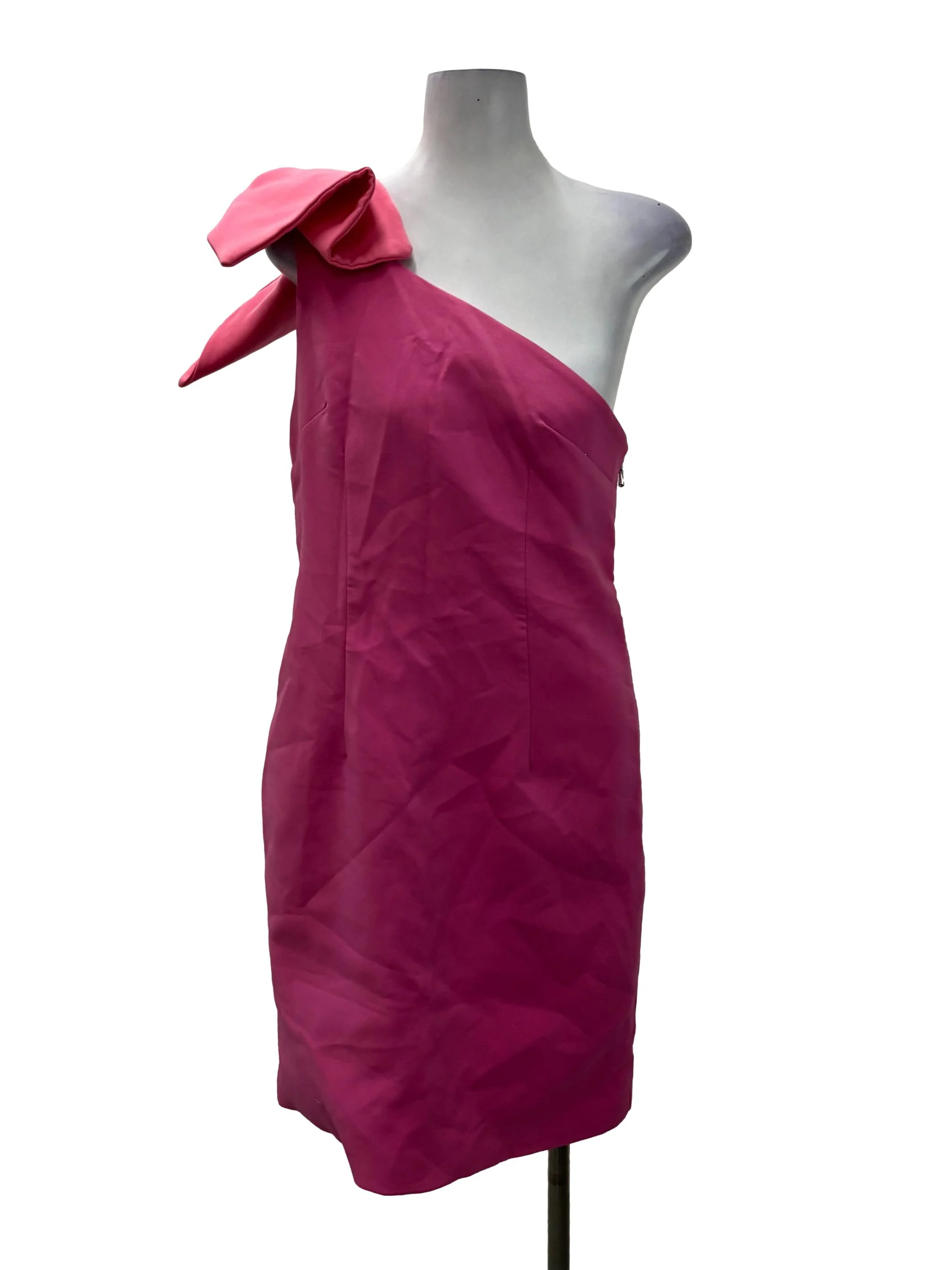 Barbie Pink Toga Mini Dress