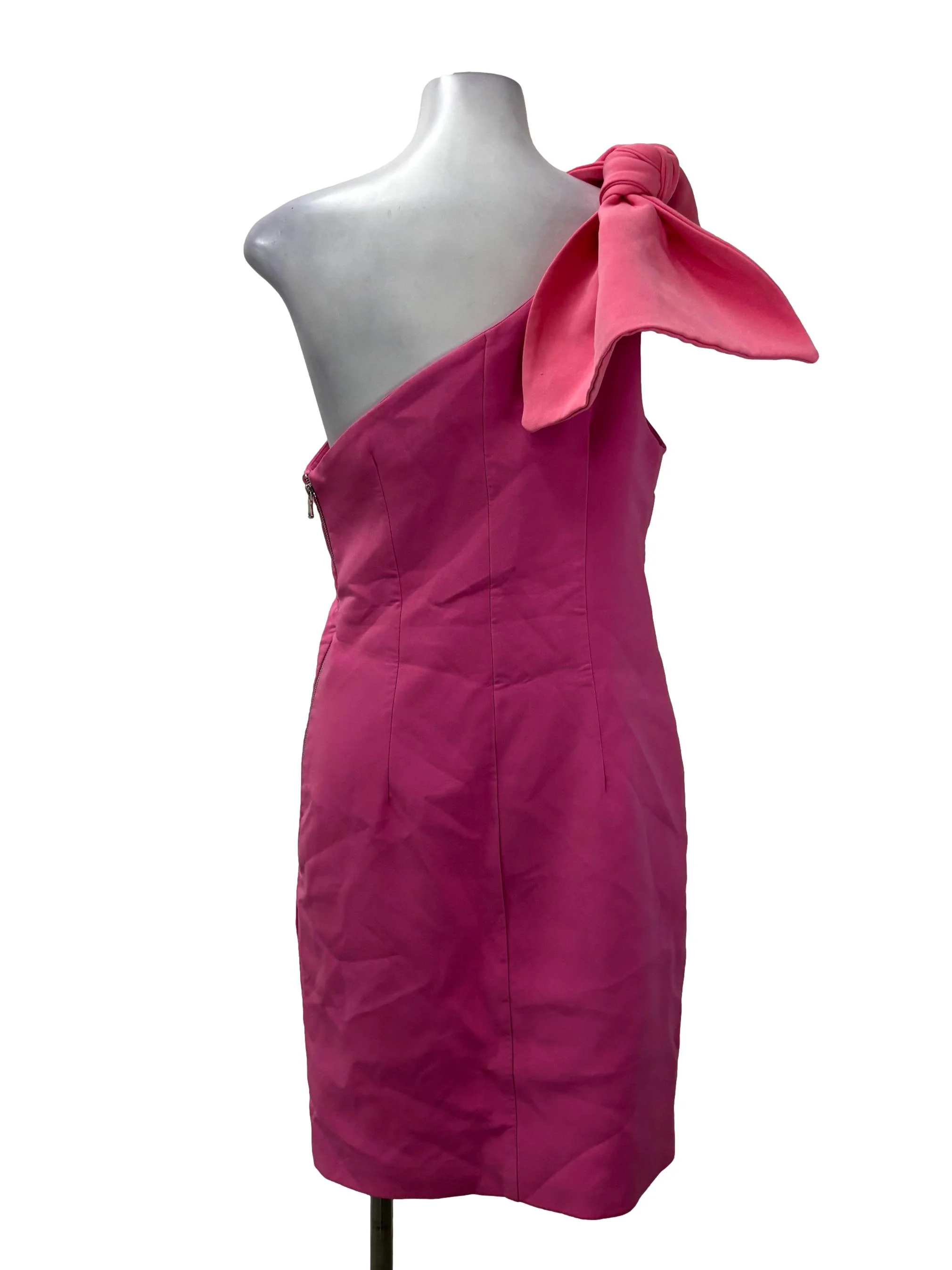 Barbie Pink Toga Mini Dress - Image 2