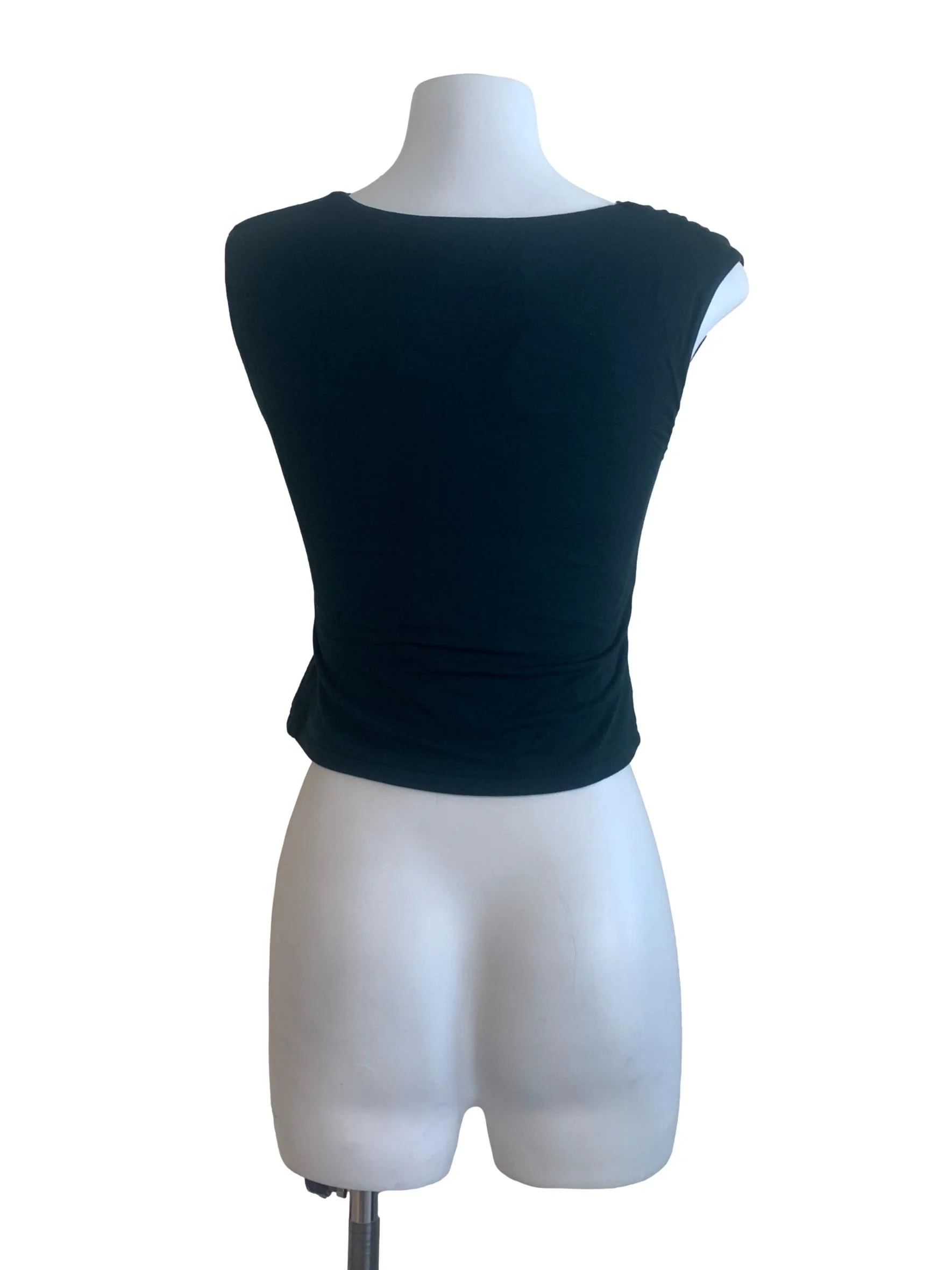 Basil Green Square Neck Top - Image 2