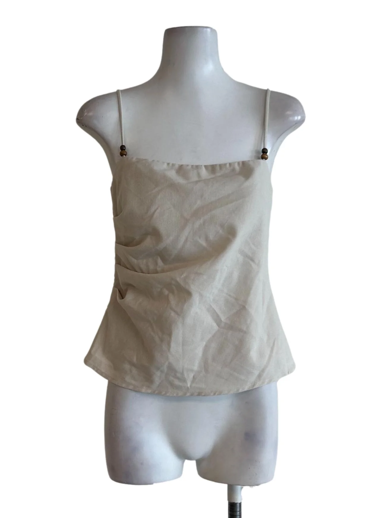 Beige Cami Padded Top