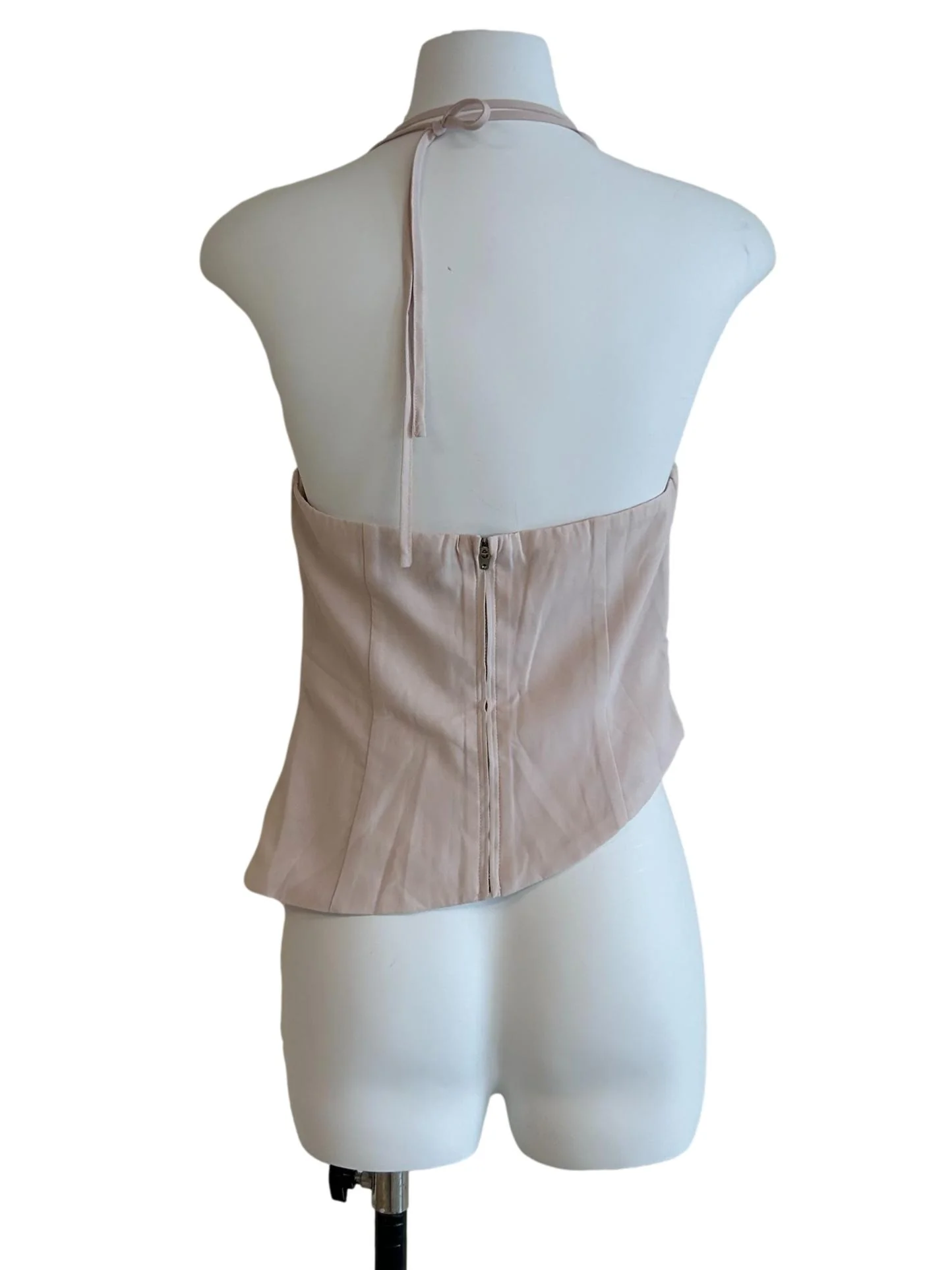 Beige Halter Padded Top - Image 2