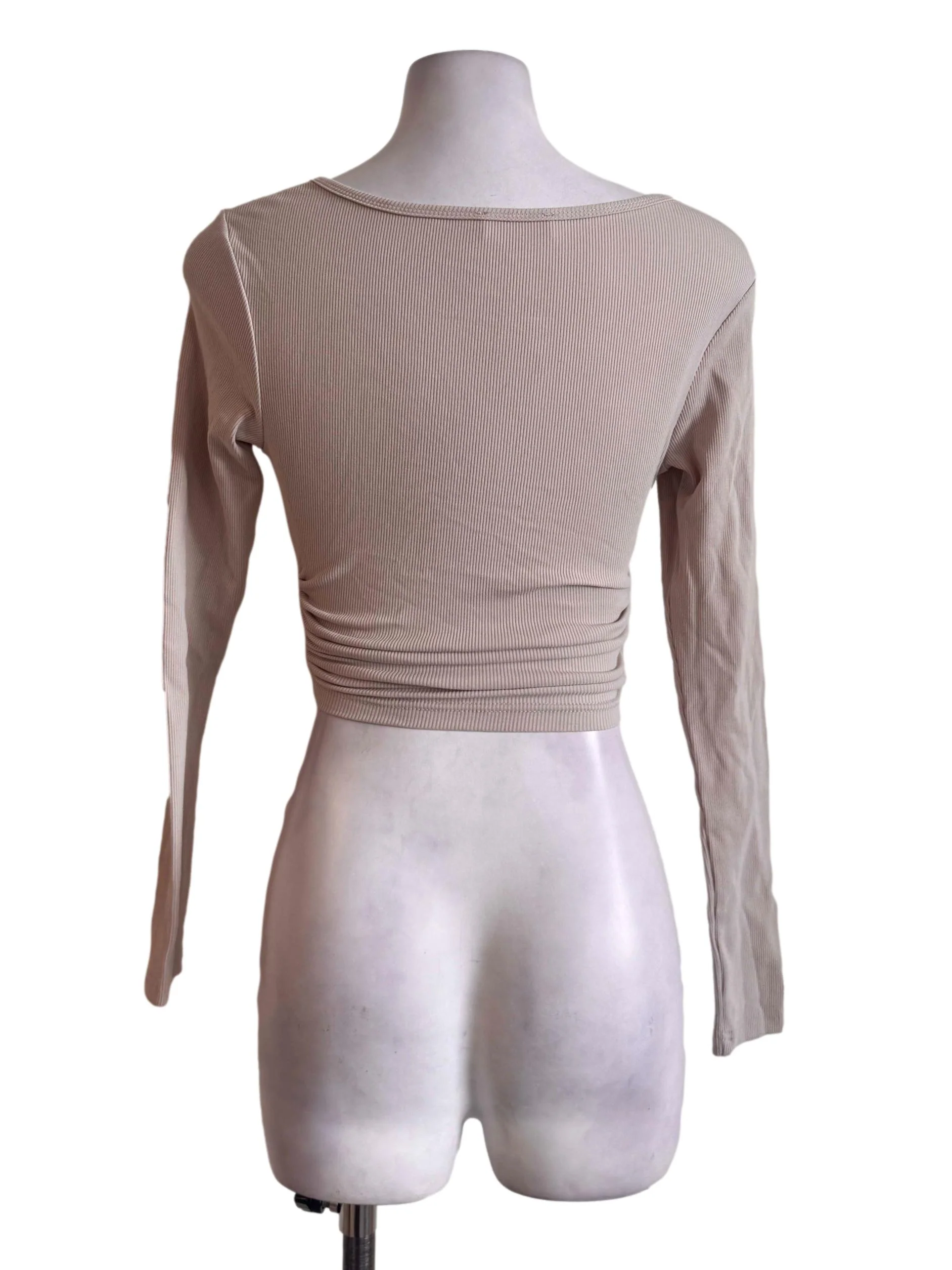 Beige Knitted Top - Image 2