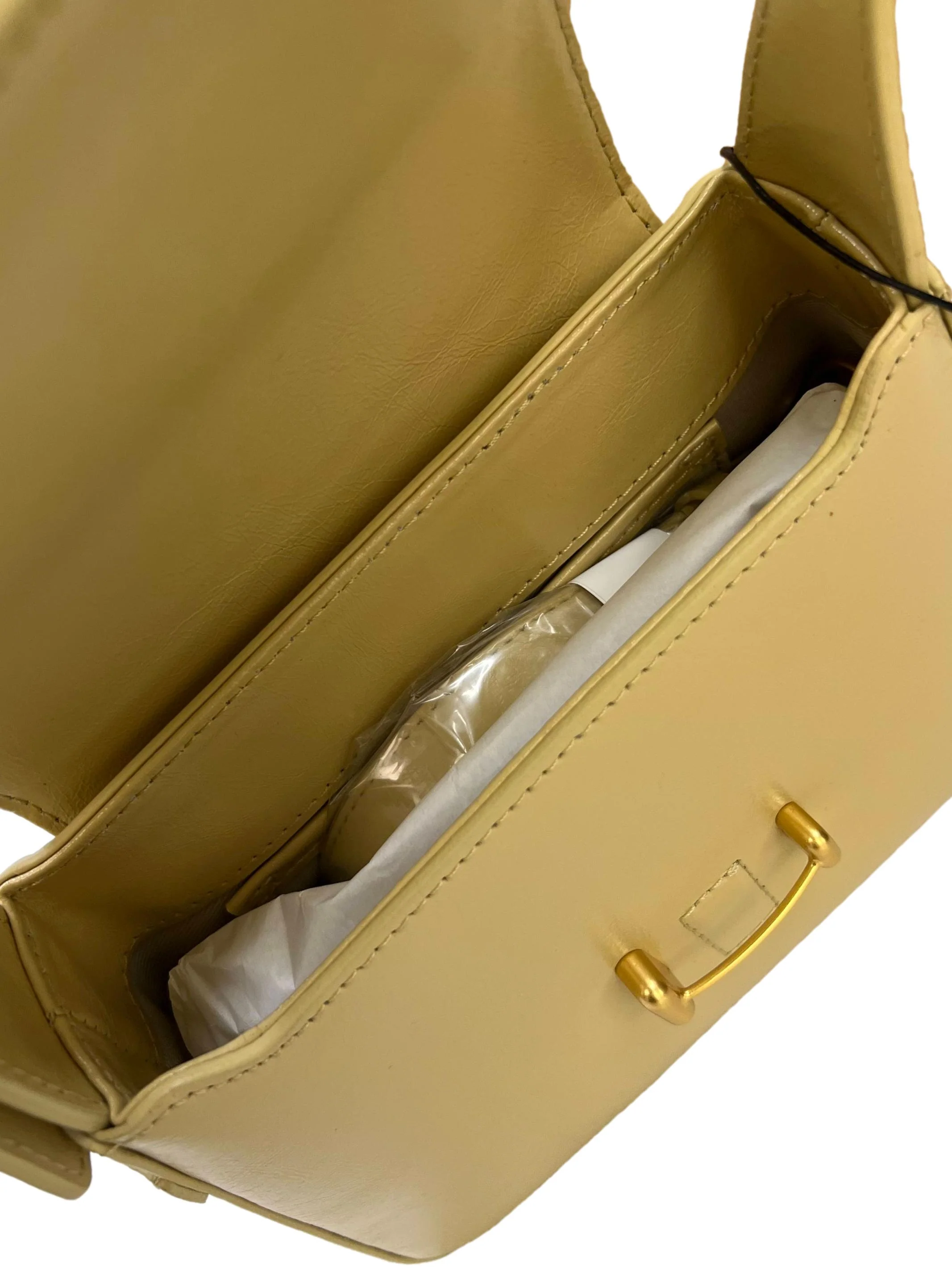 Beige Leather Betty Small Bag CSN - Image 4