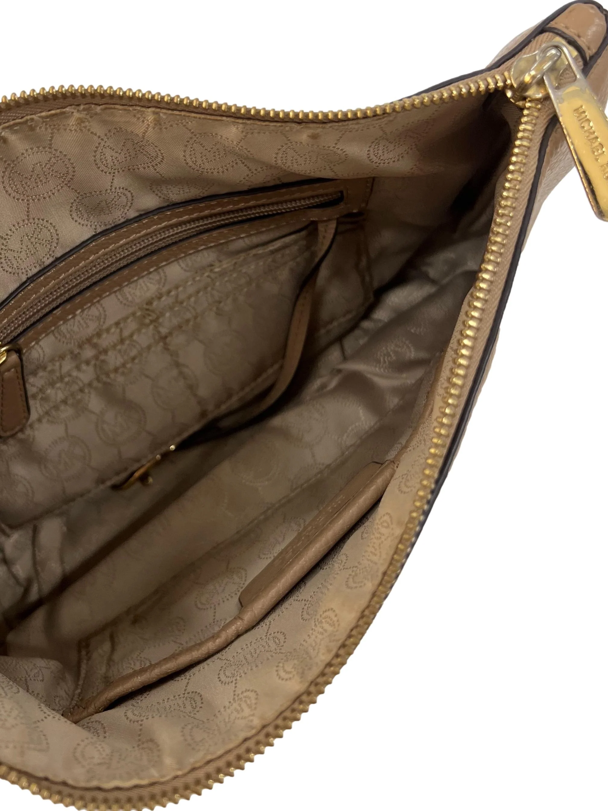 Beige Leather Michael Kors Sling Bag CSN - Image 4