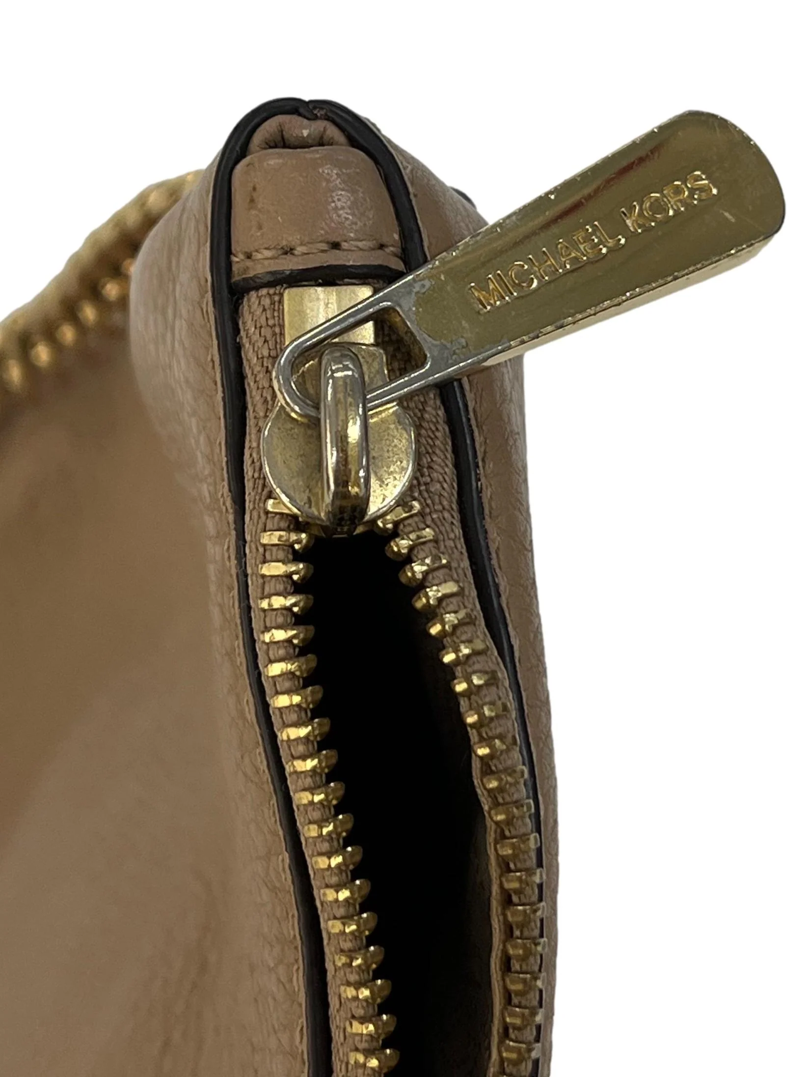 Beige Leather Michael Kors Sling Bag CSN - Image 5