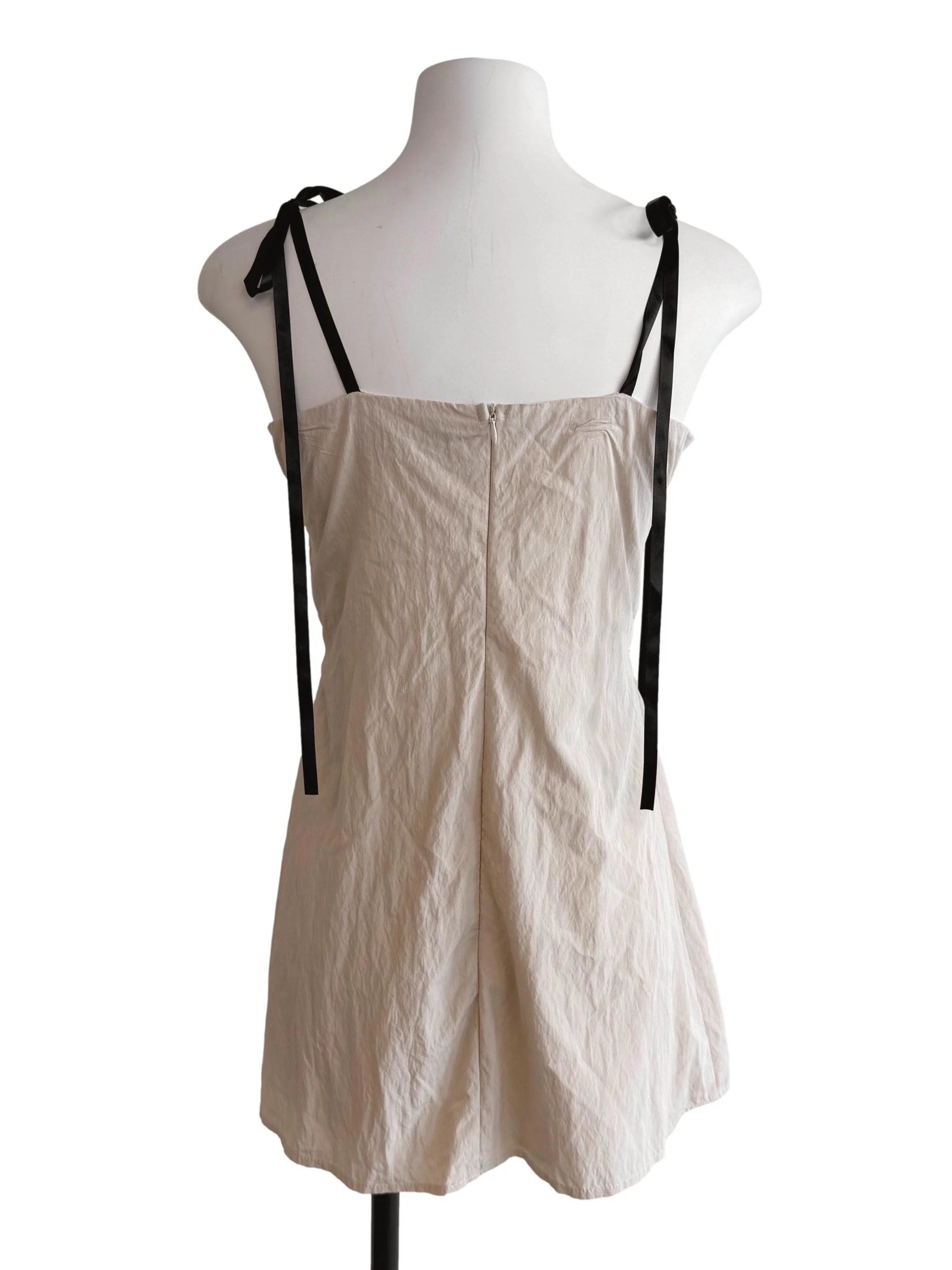 Beige Off Shoulder Top YHF - Image 2
