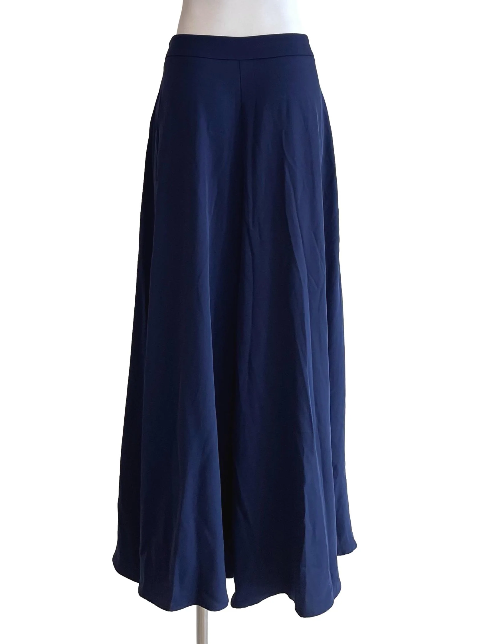 Berry Blue Flowy Wide Pants - Image 2
