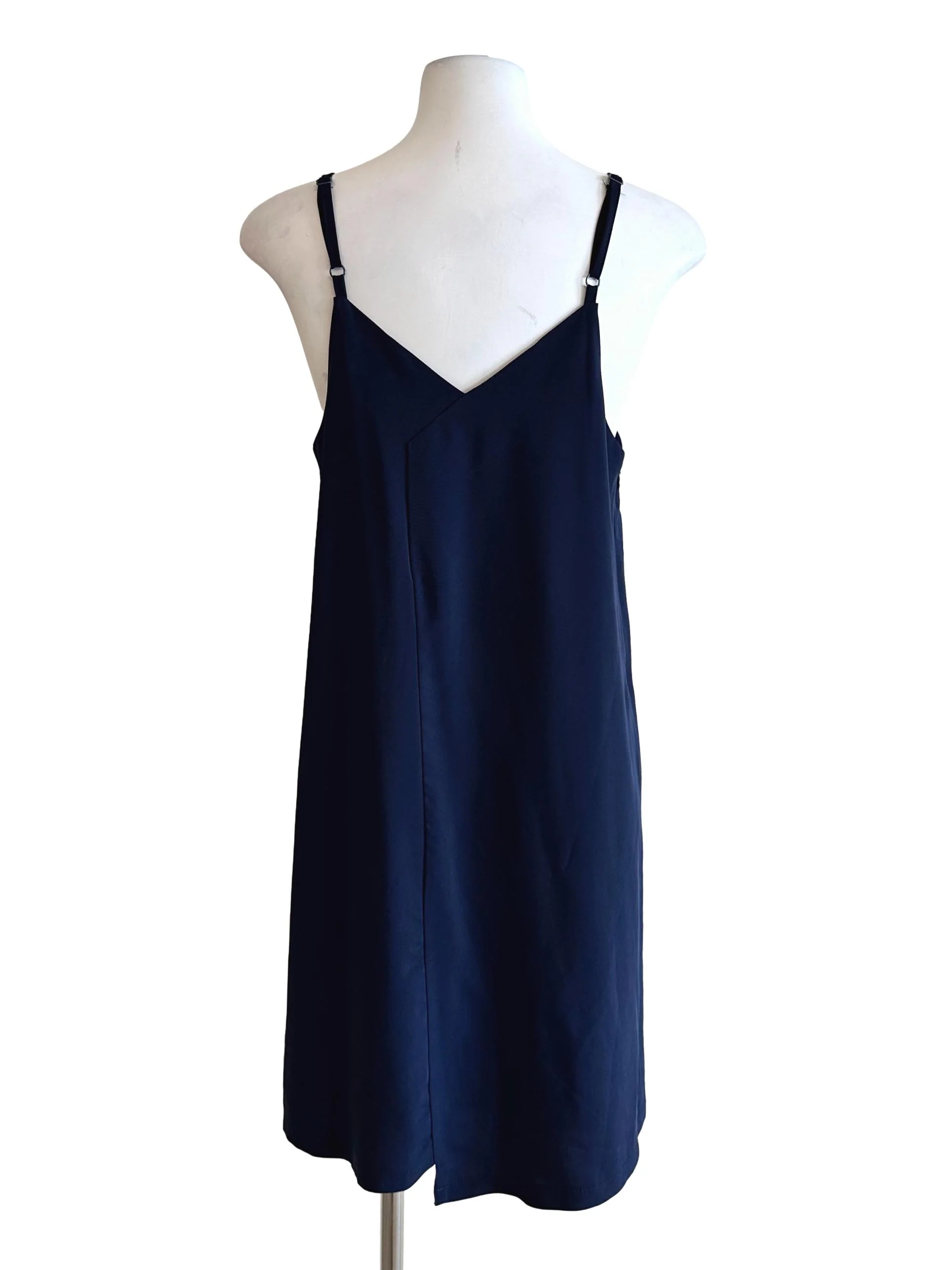 Berry Blue Sleeveless Mini Dress - Image 2