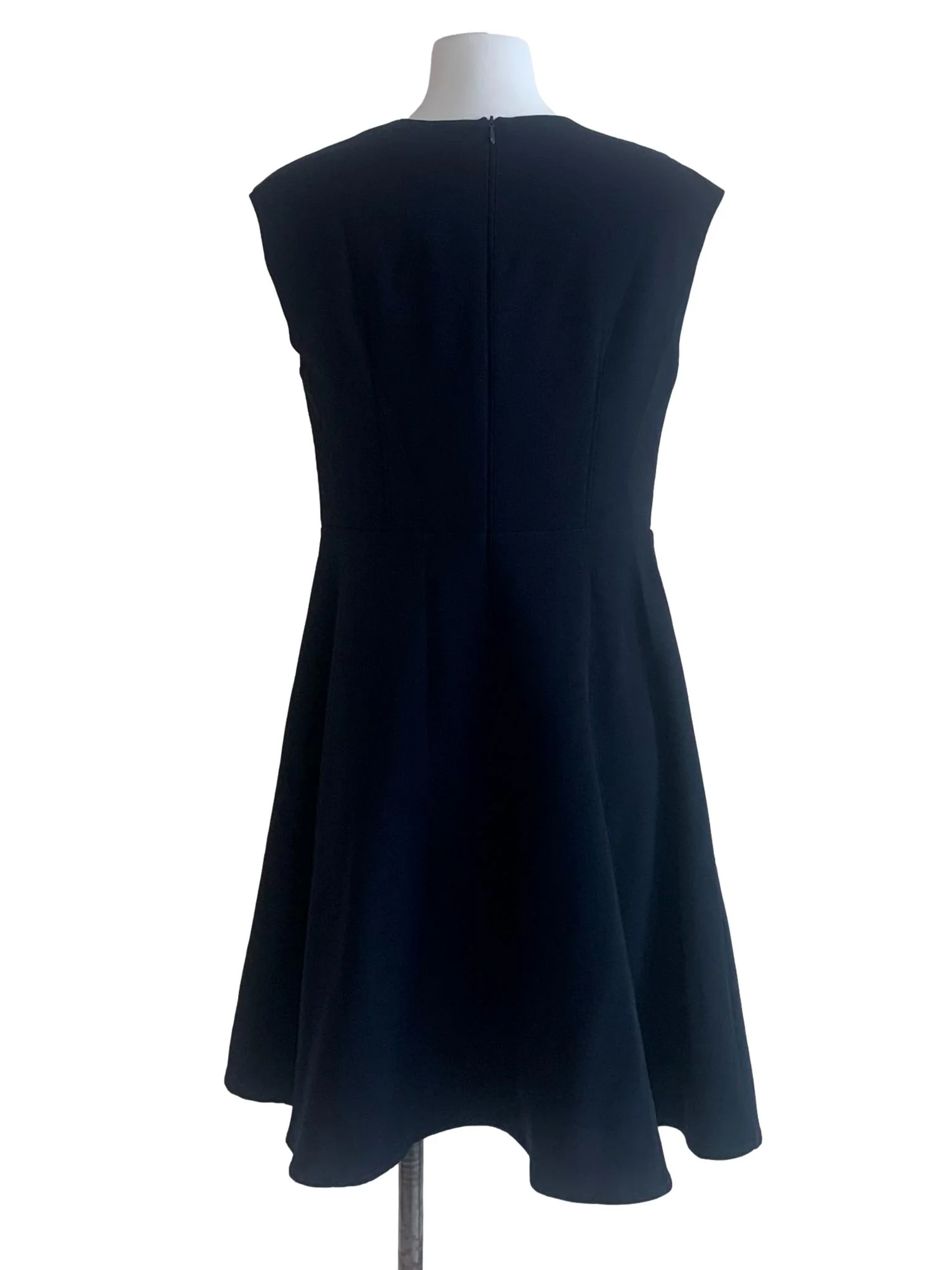 Berry Blue V Neck Dress - Image 2