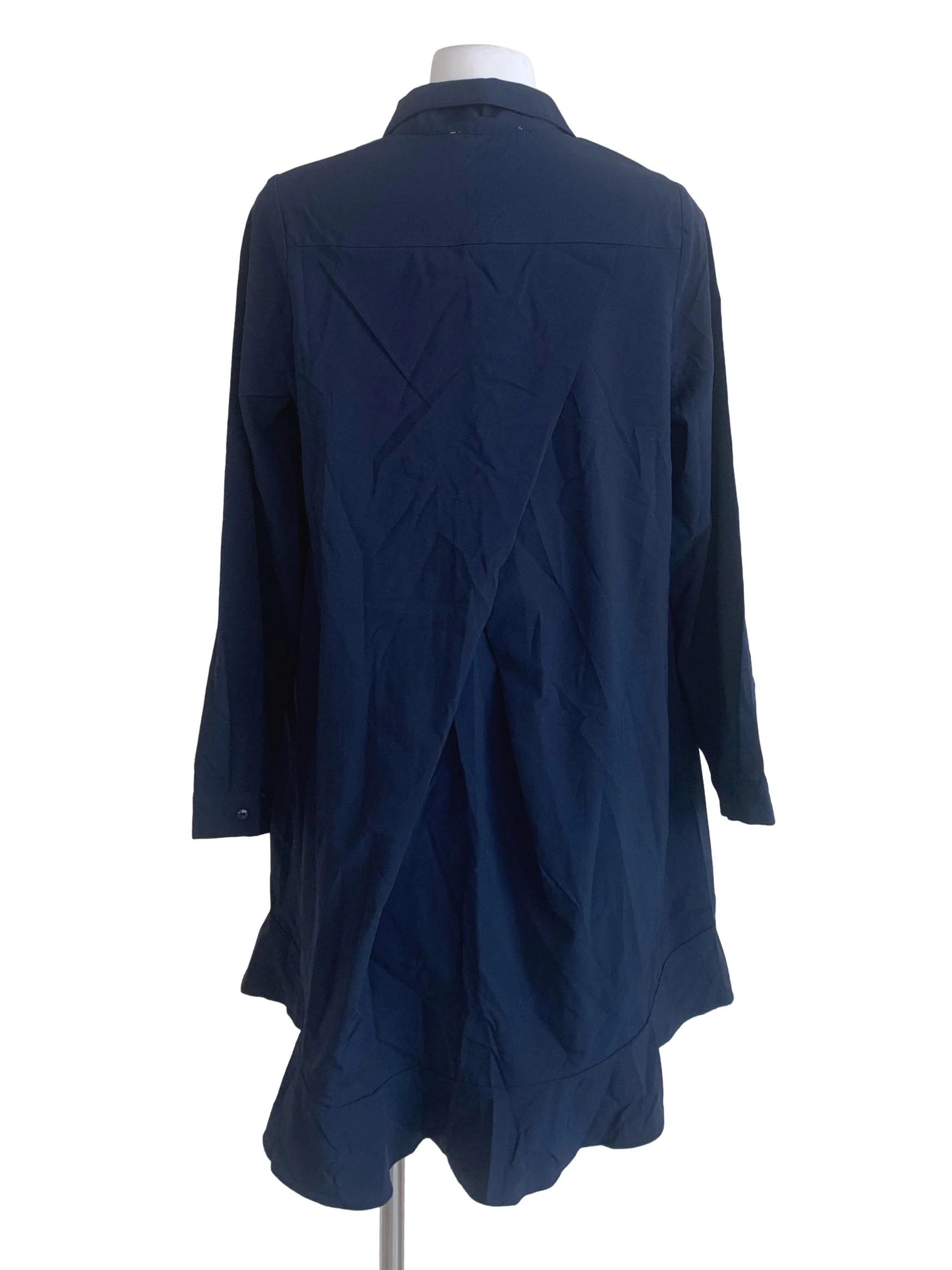 Berry Blue Wing Collared Top - Image 2