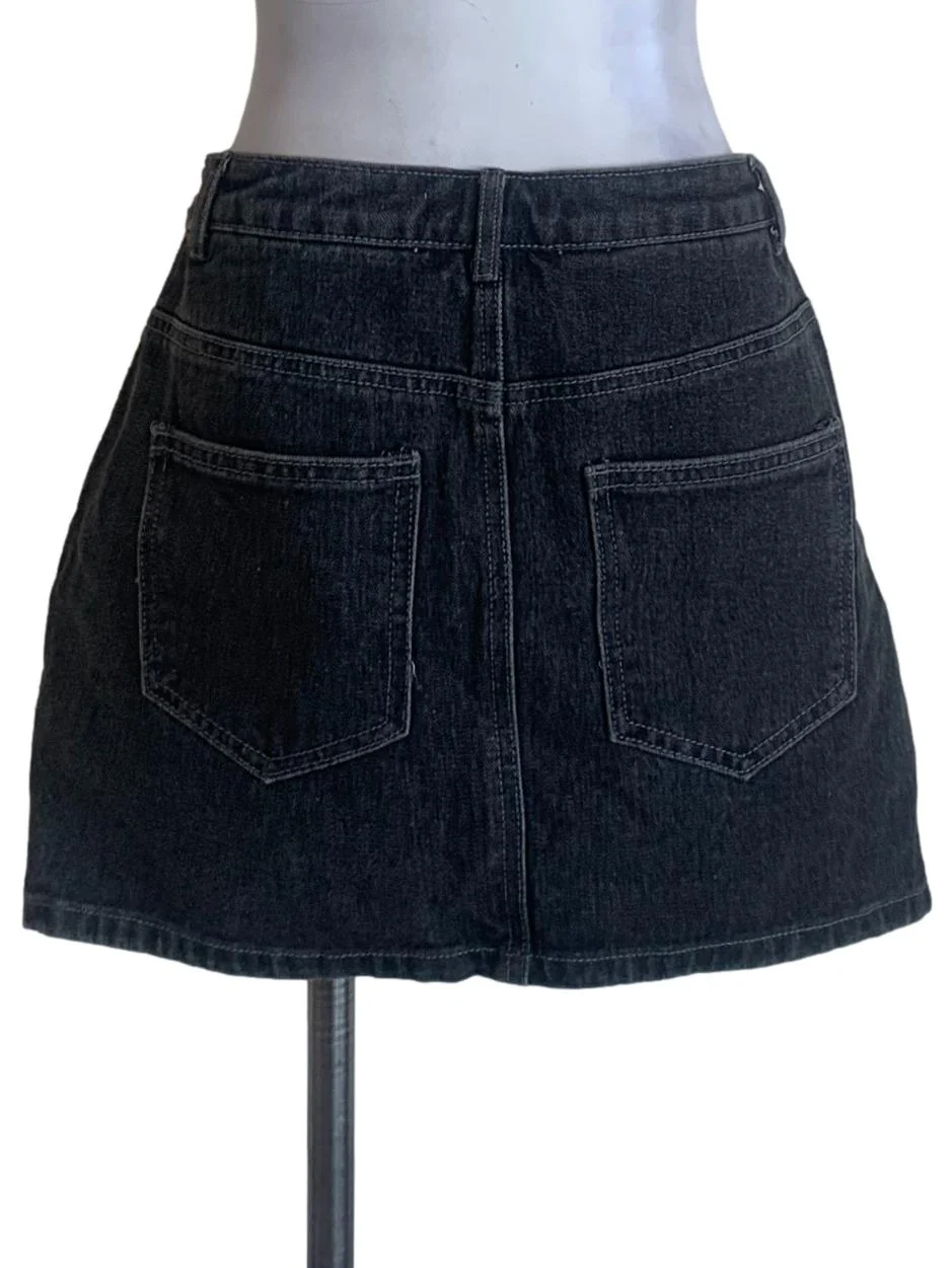 Black A-Line Skirt - Image 2