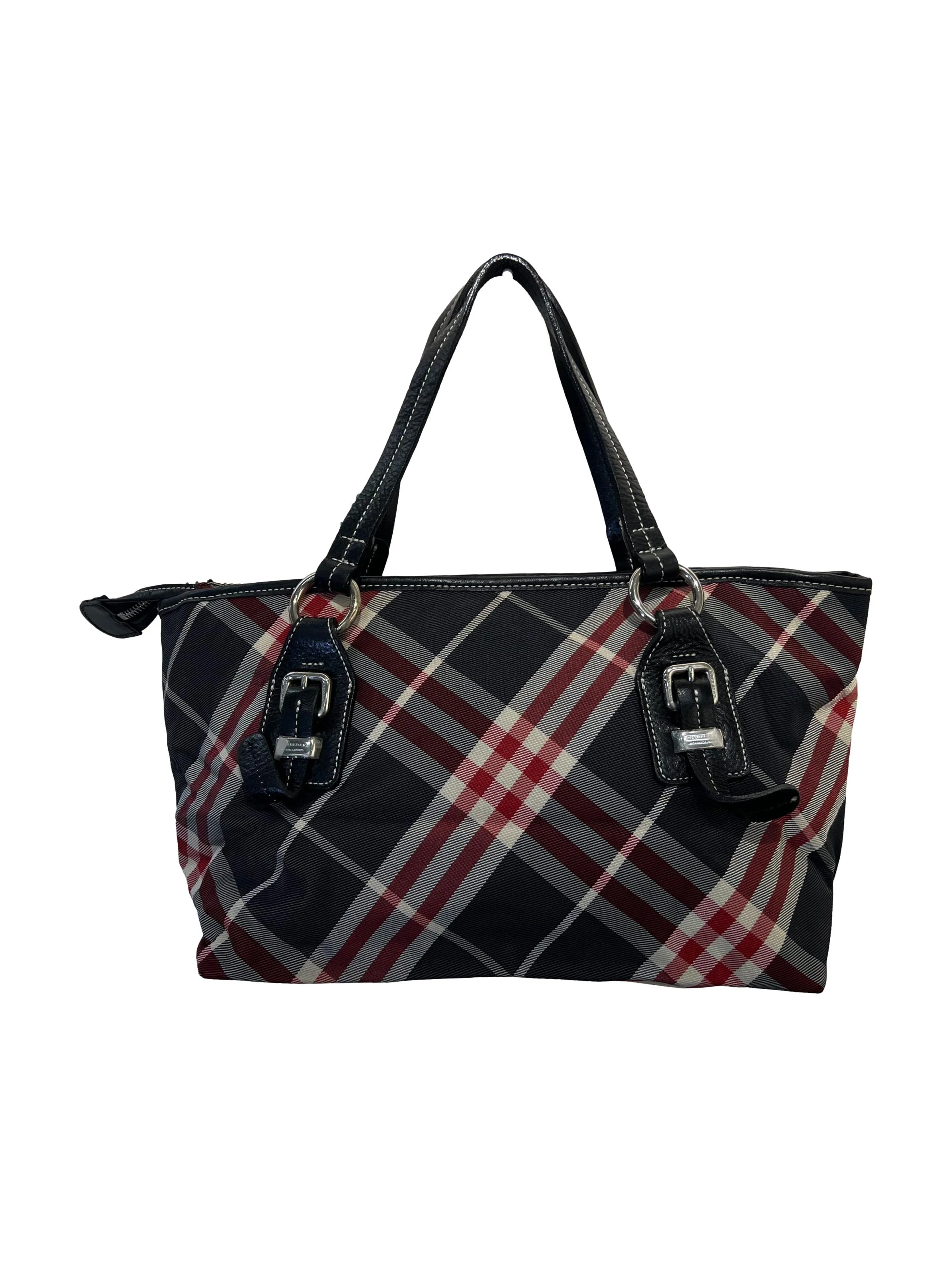 Black And Red Plaid Shoulder Bag - Image 2