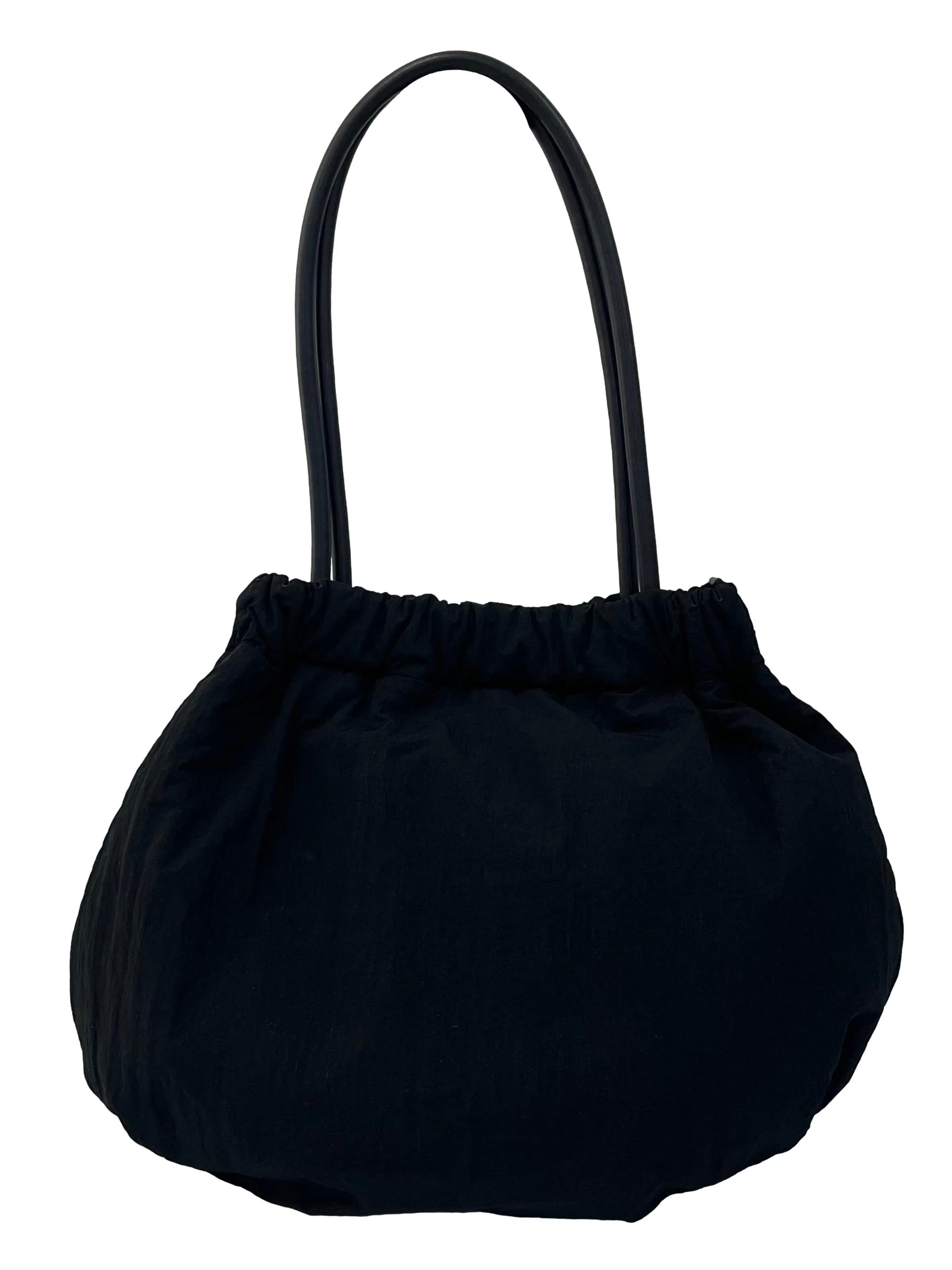 Black Aspen Ruched Hobo Bag - Image 2