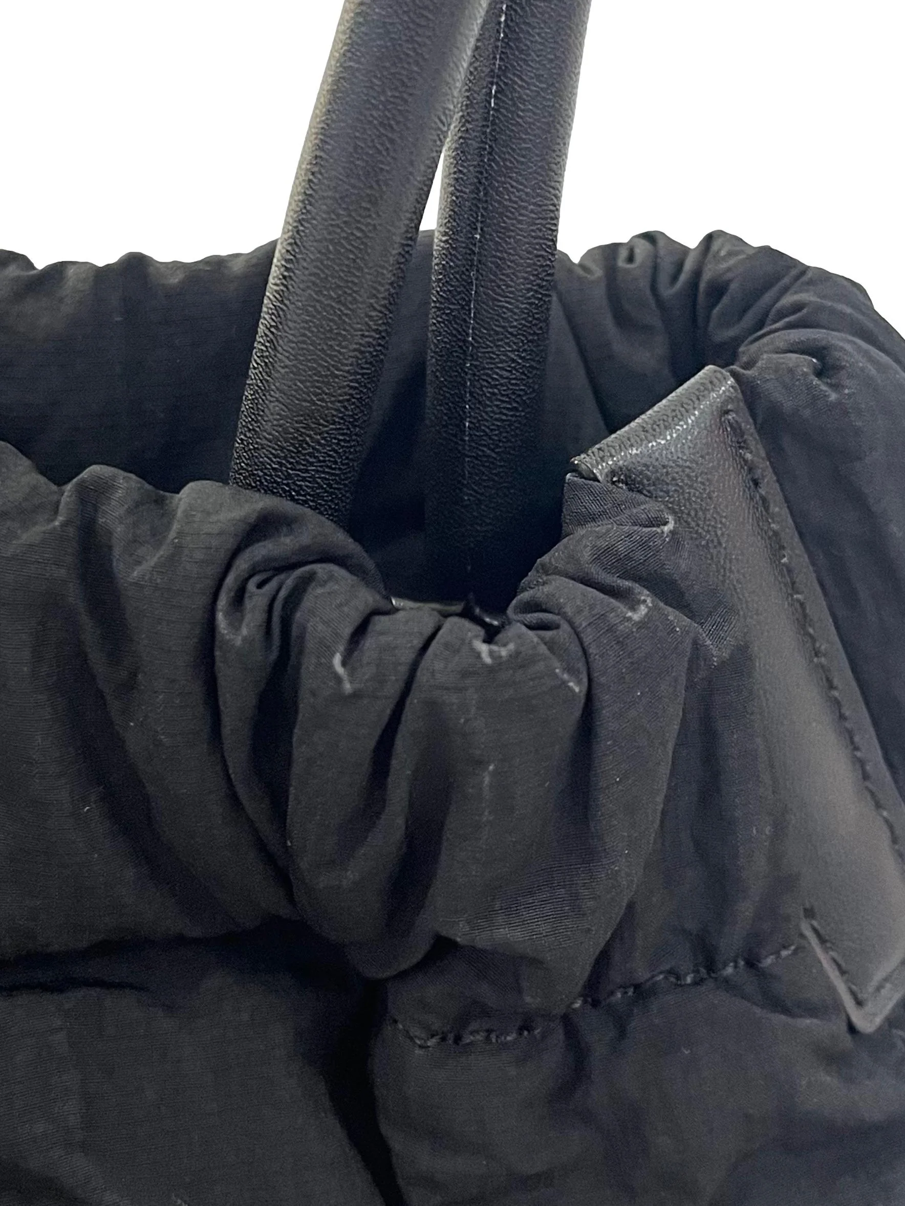 Black Aspen Ruched Hobo Bag - Image 5