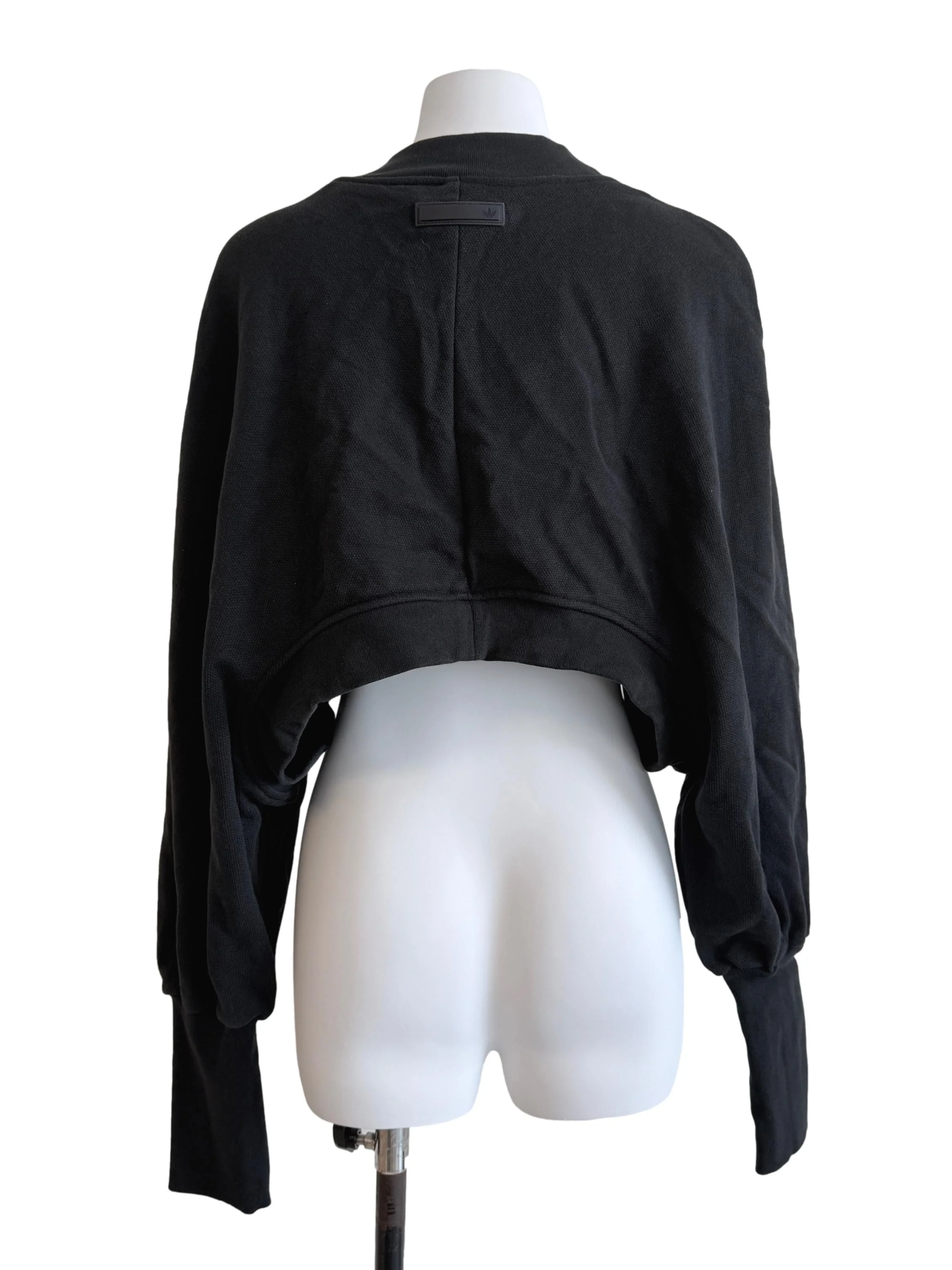 Black Batwing Sleeve Cardigan - Image 2