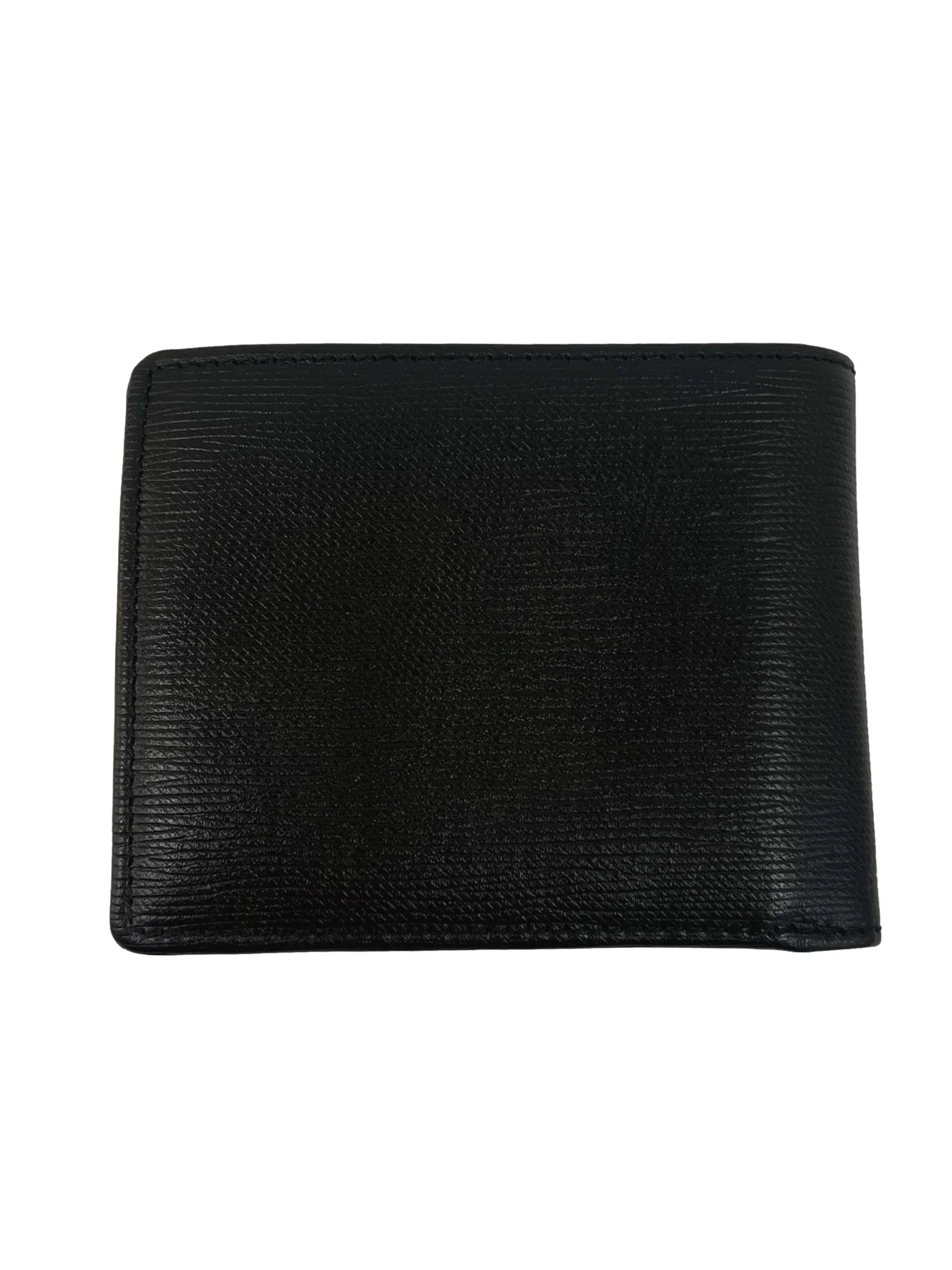 Black Bi-Fold Leather Wallet - Image 2