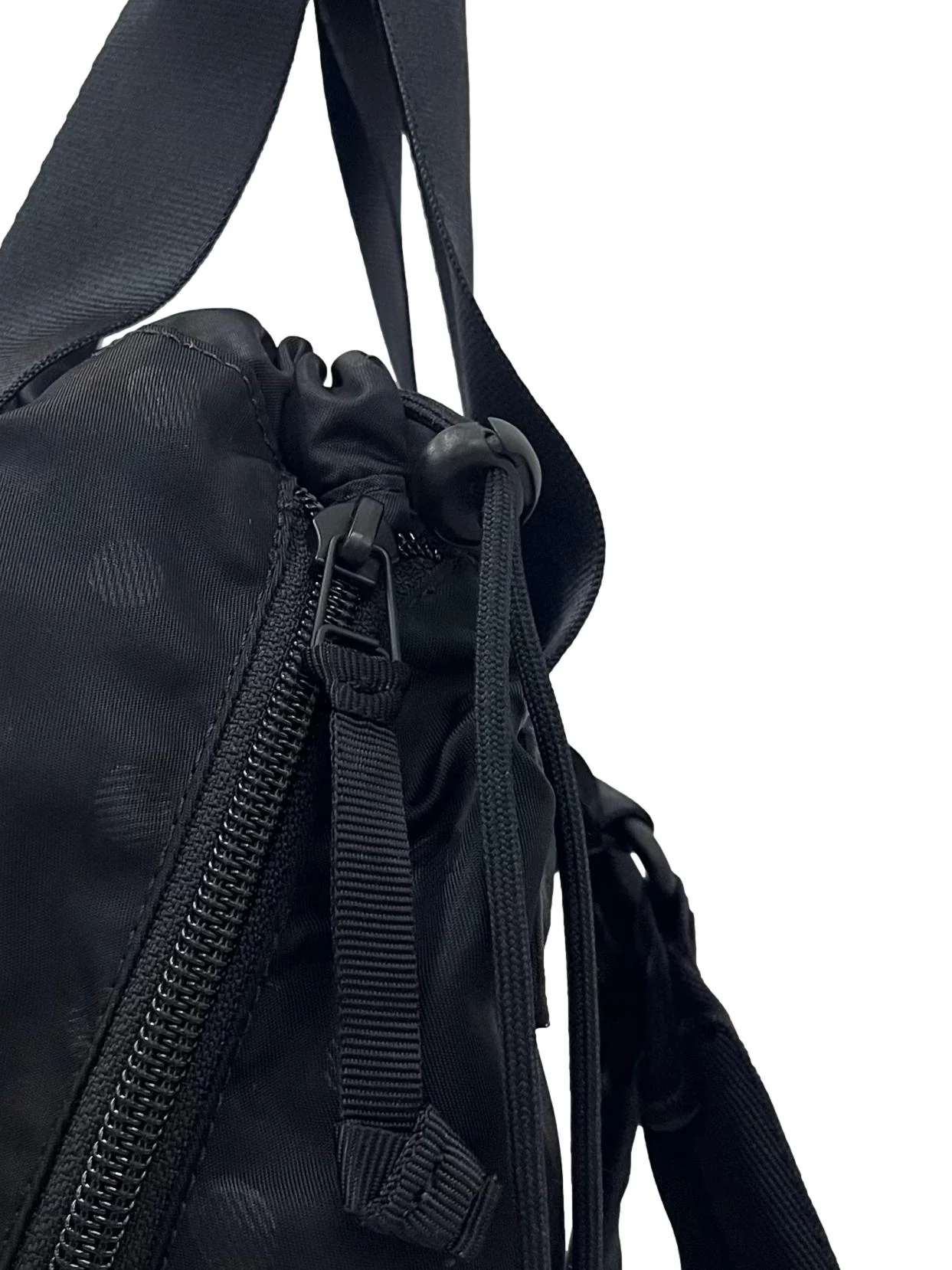 Black Blackpack With Adjustable Straps - Image 6