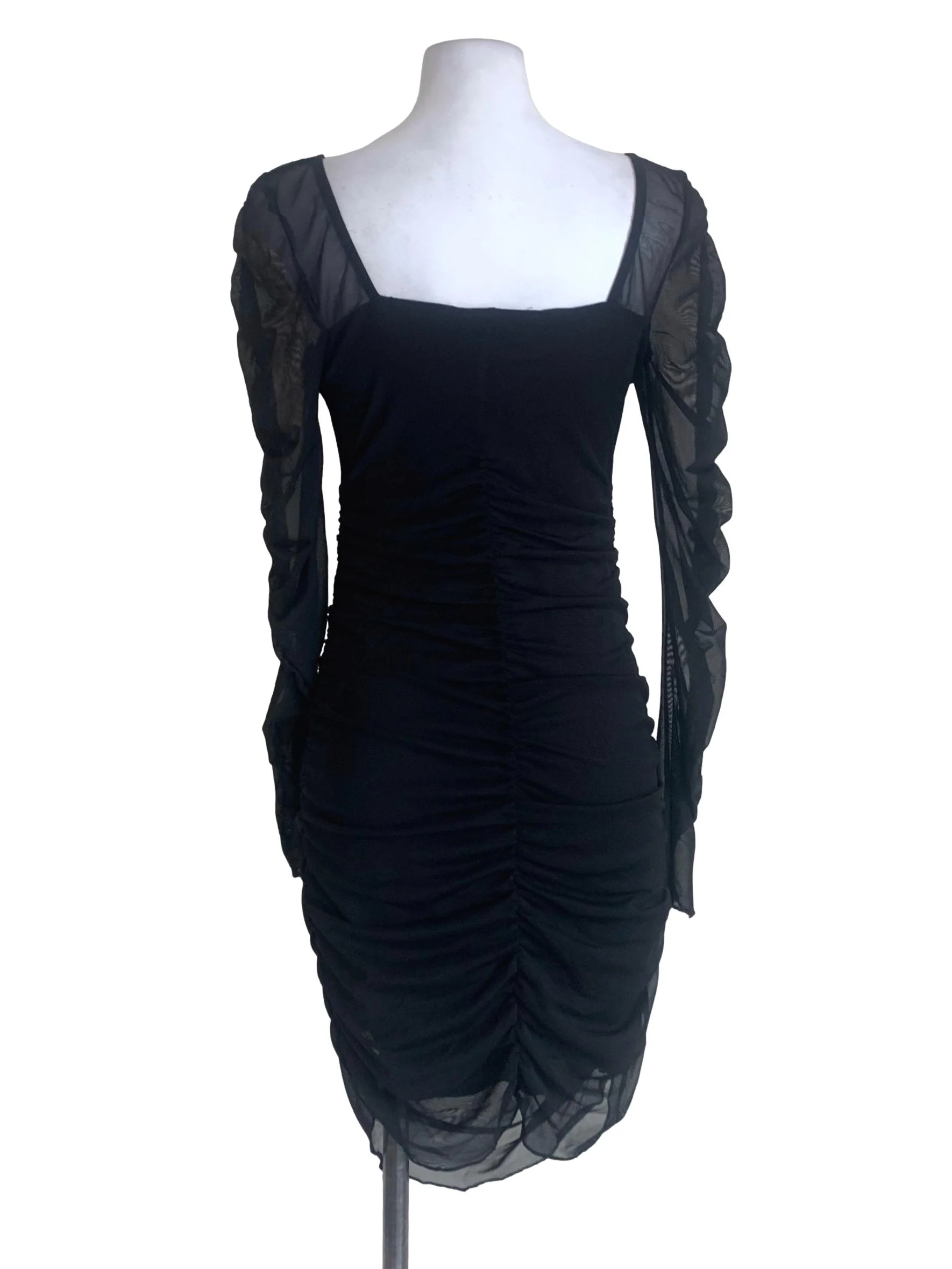 Black Bodycon Dress - Image 2