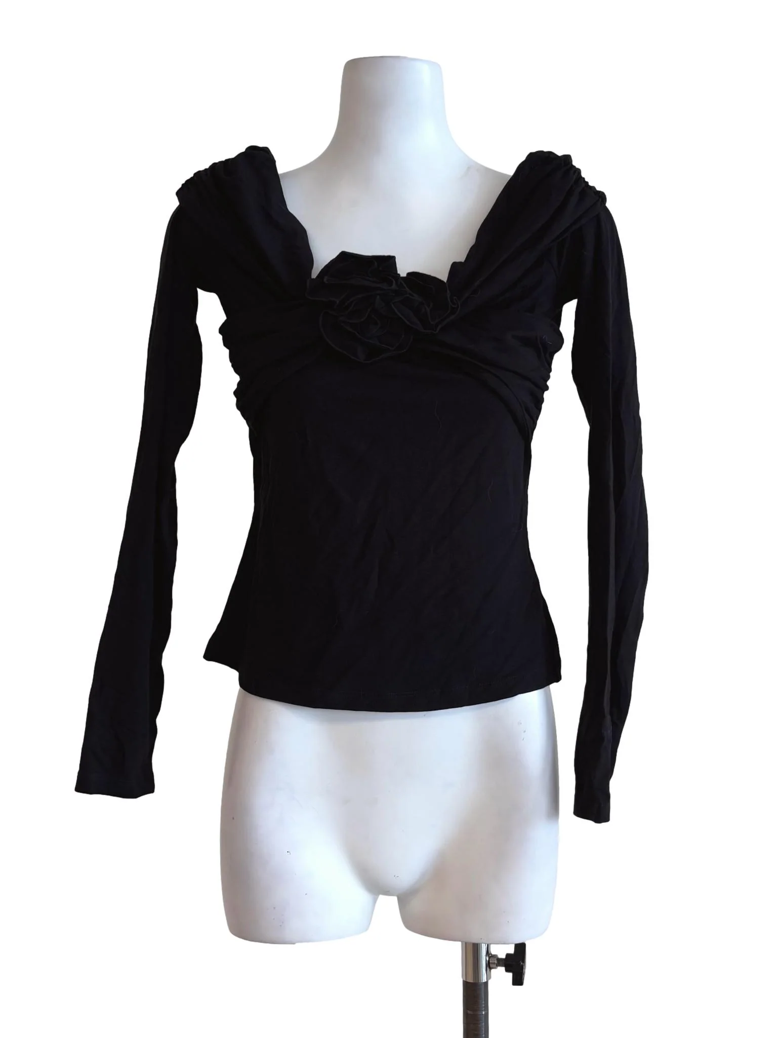 Black Bodycon Top