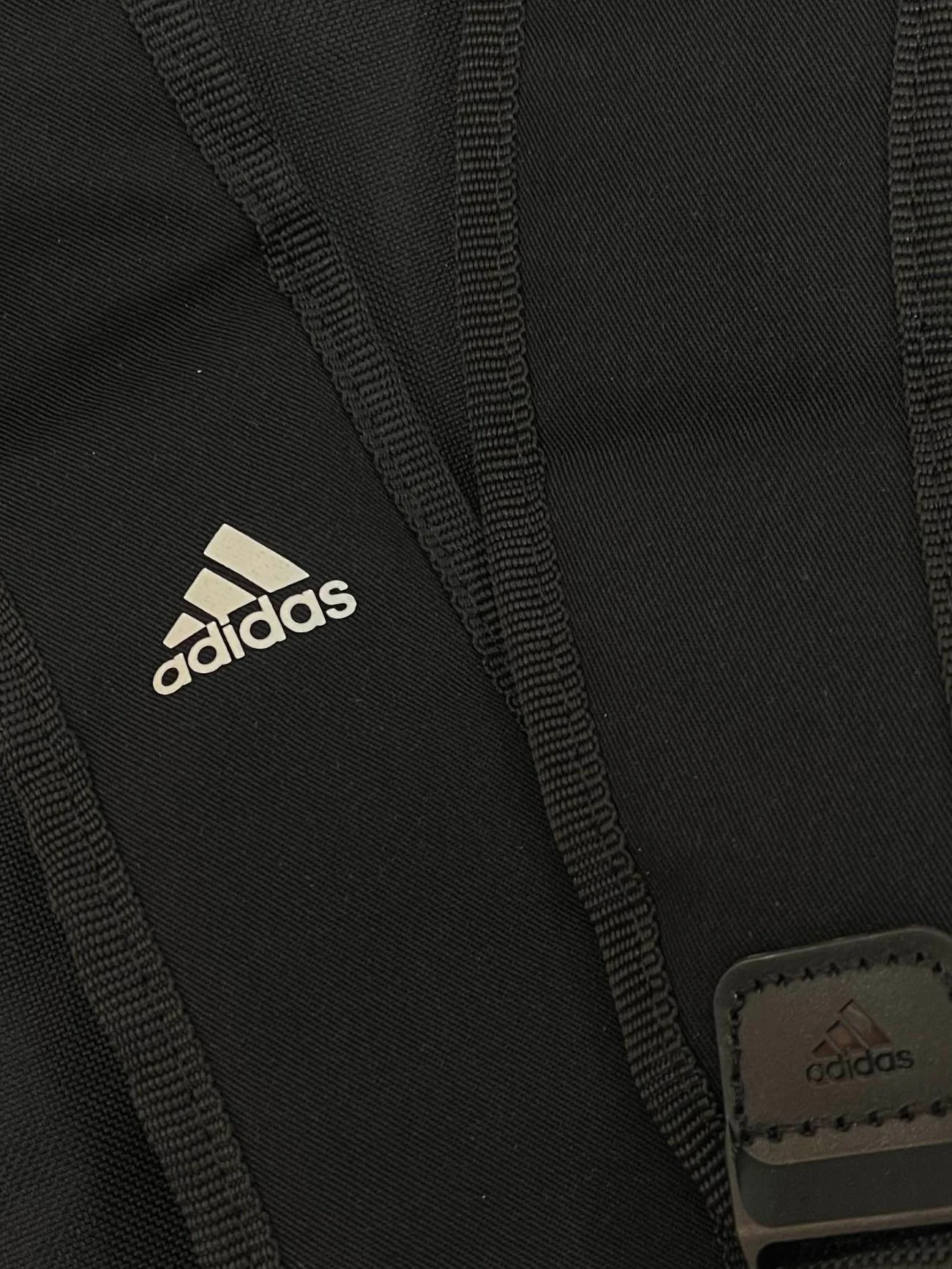 Black Canvas Backpack - Image 2
