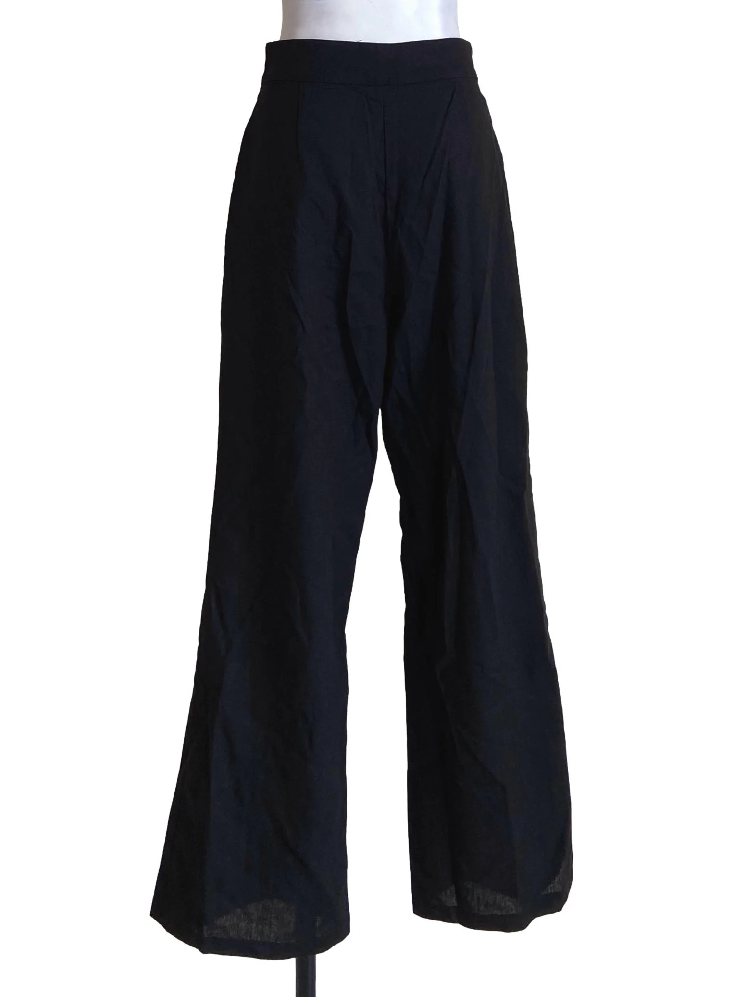 Black Cargo Twill Pants YHF - Image 2