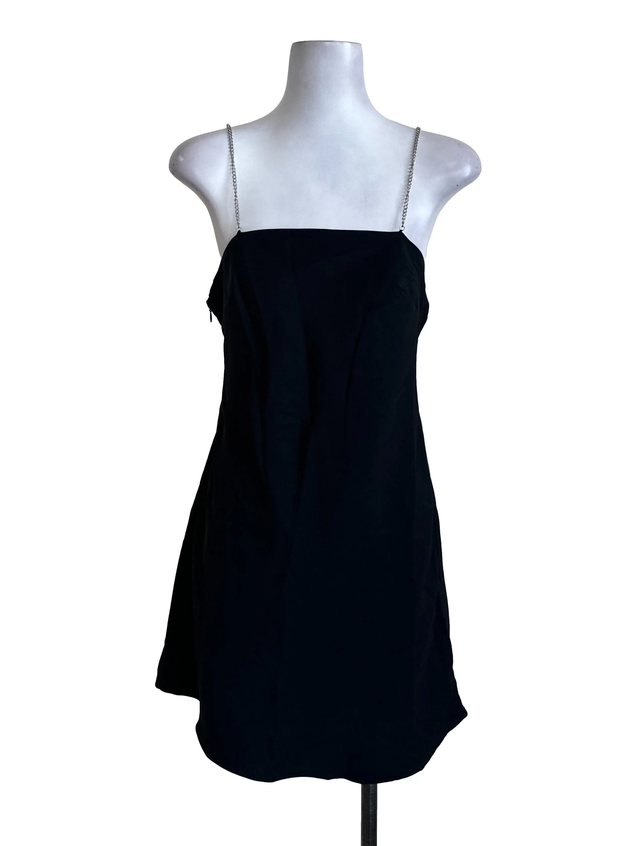 Black Chain Strap Dress