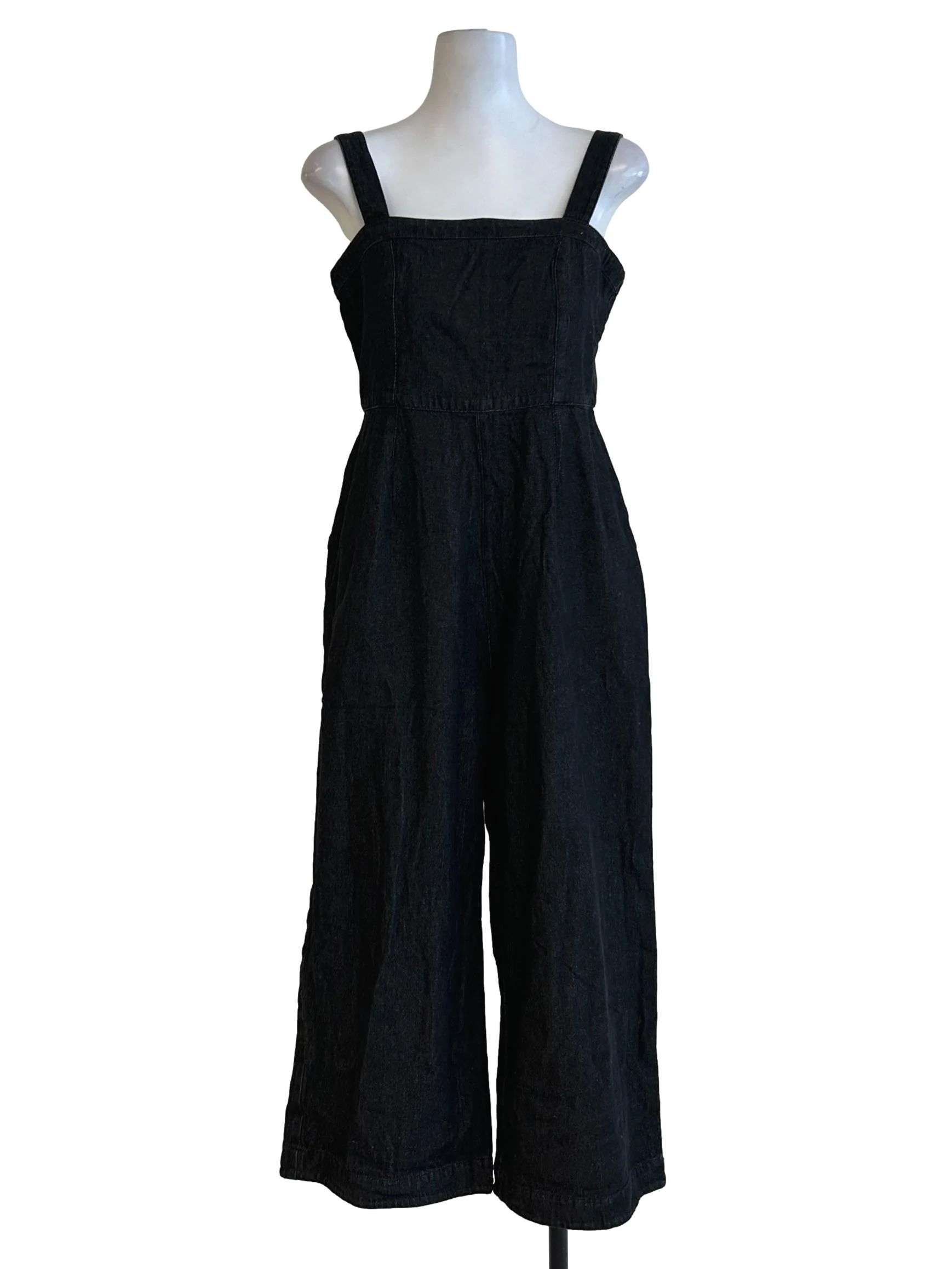 Black Denim Jumpsuits
