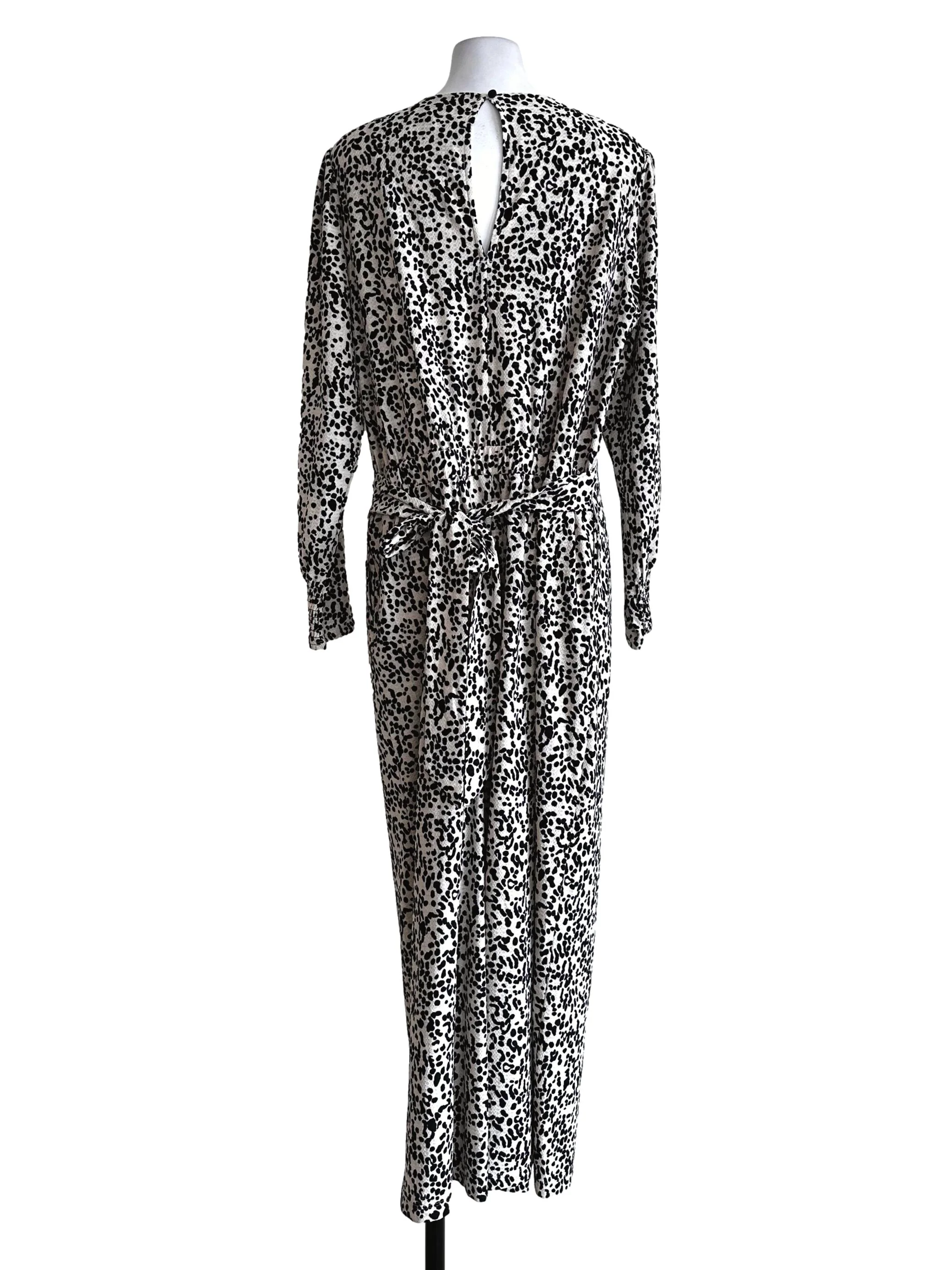 Black Dots Pattern Jumpsuits - Image 2