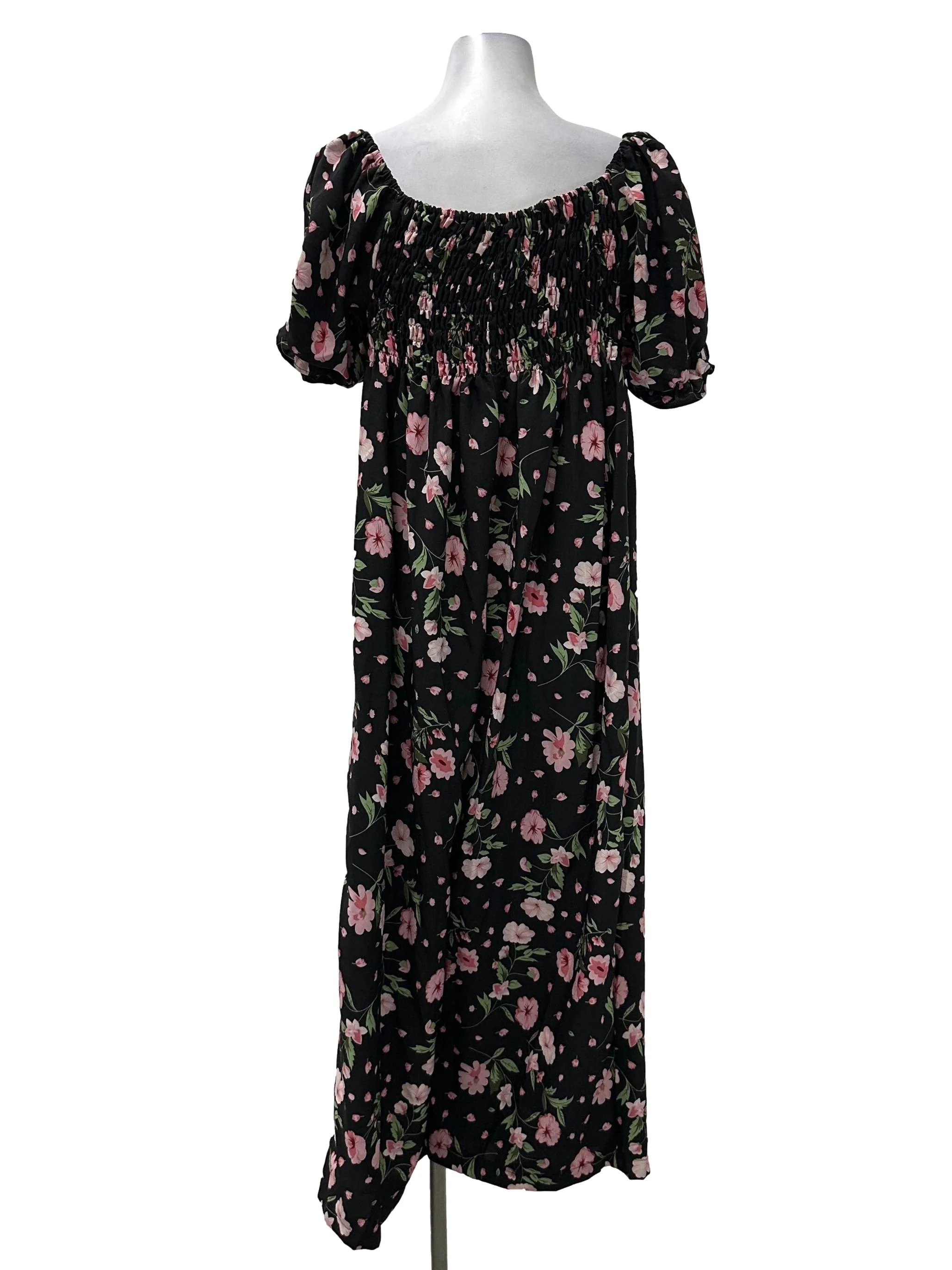 Black Floral Jumpsuit - Image 2