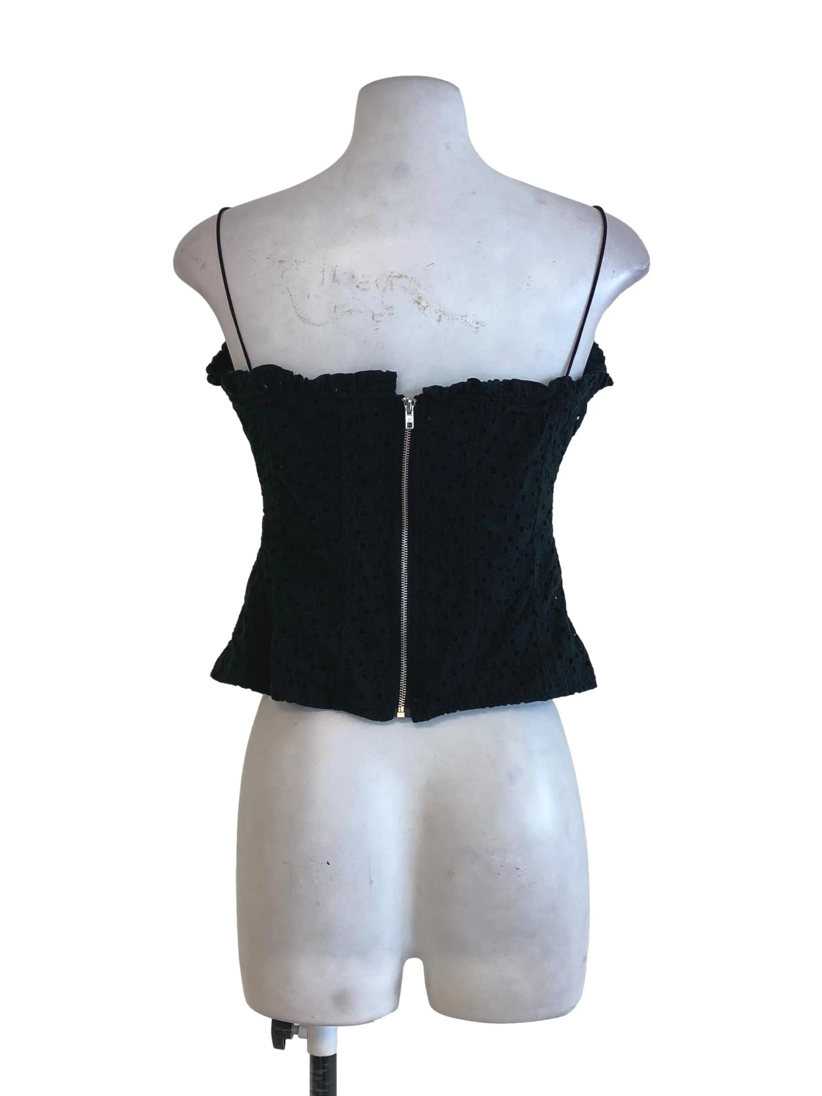 Black Floral Top - Image 2