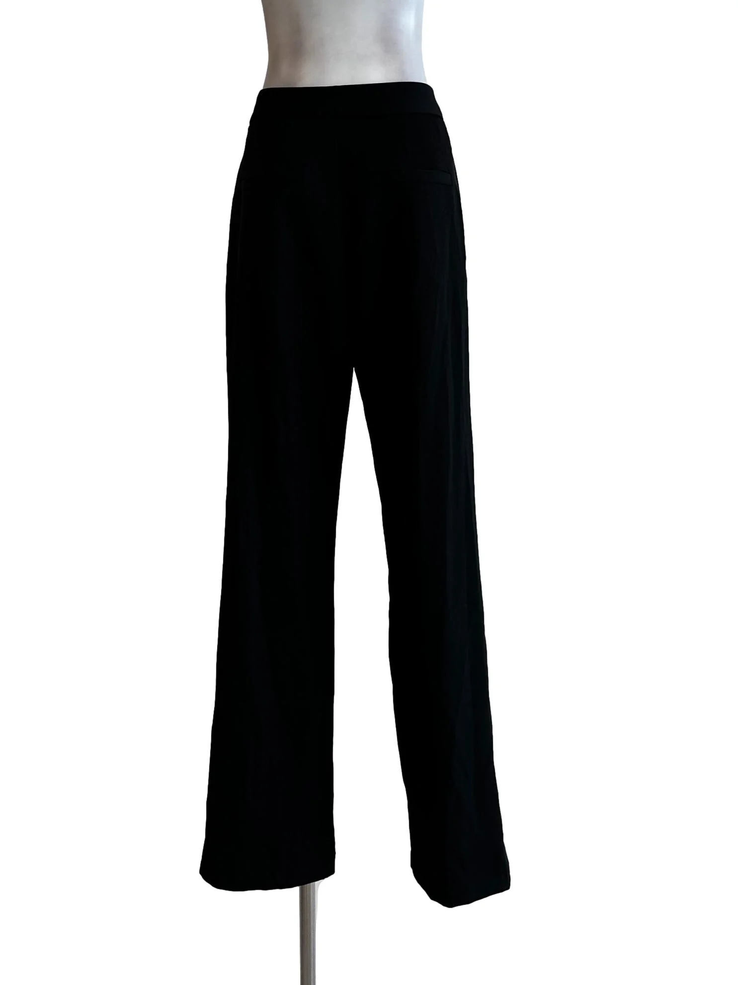 Black Front Slit Pants - Image 2