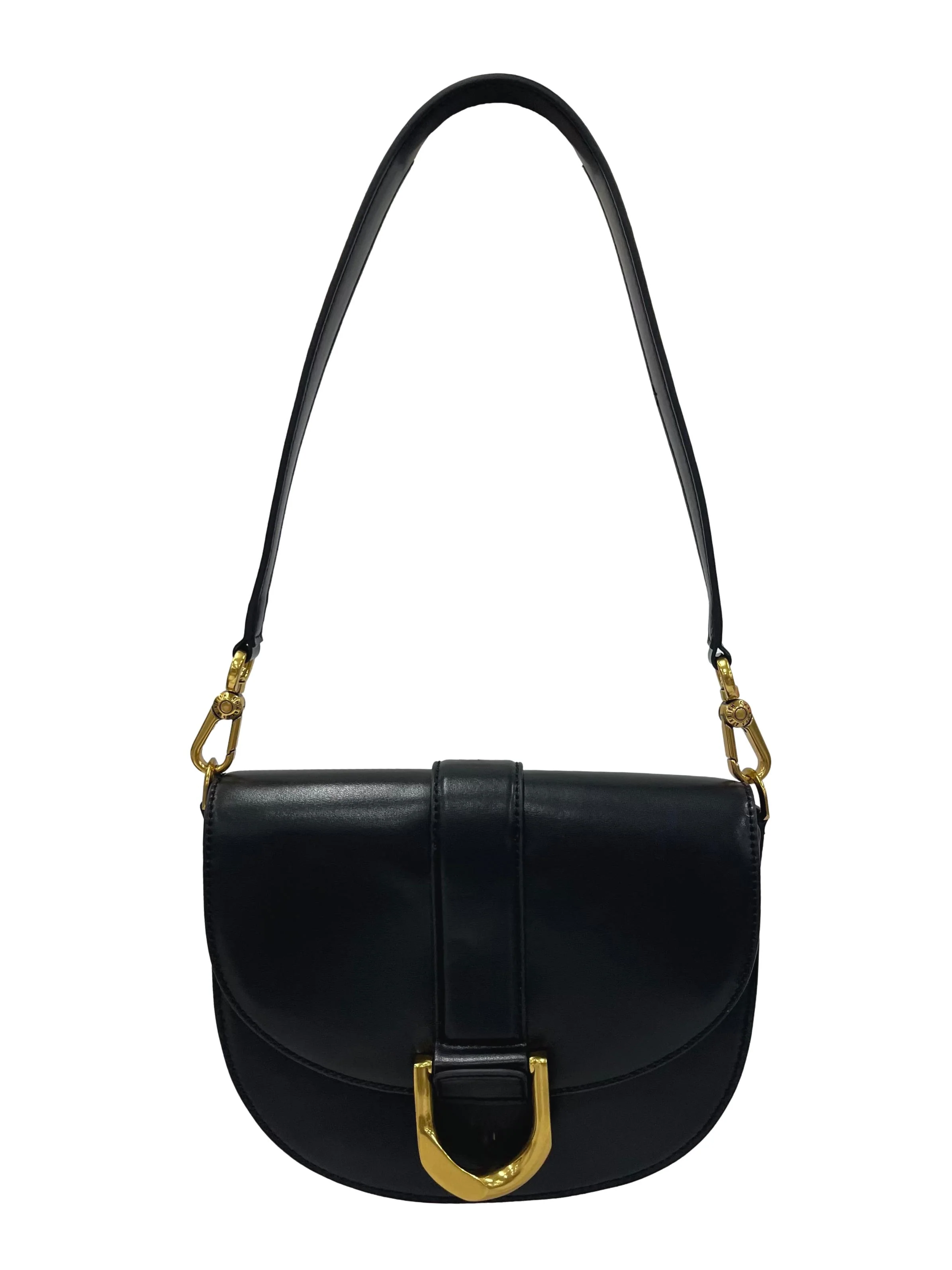 Black Gabine Saddle Bag