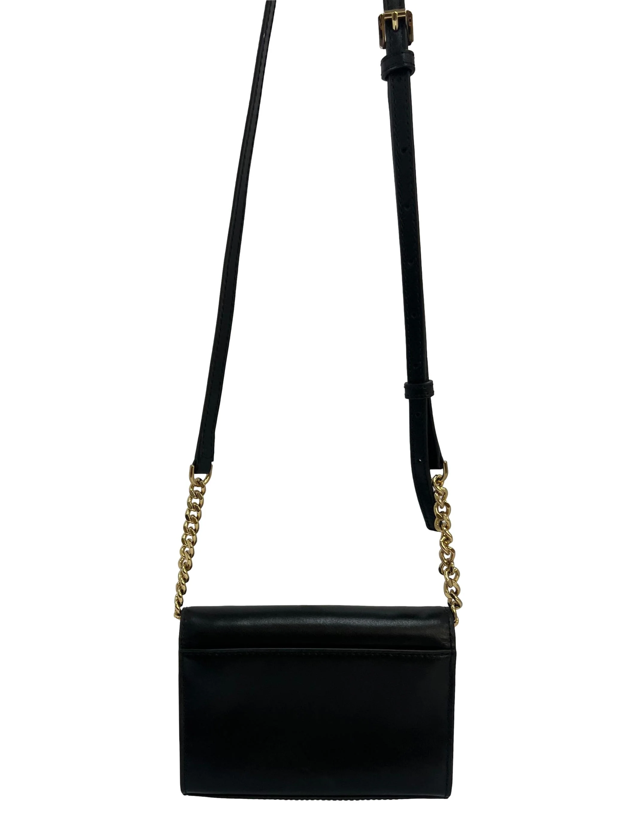 Black Gold Chain Strap Crossbody Bag MK CSN - Image 2