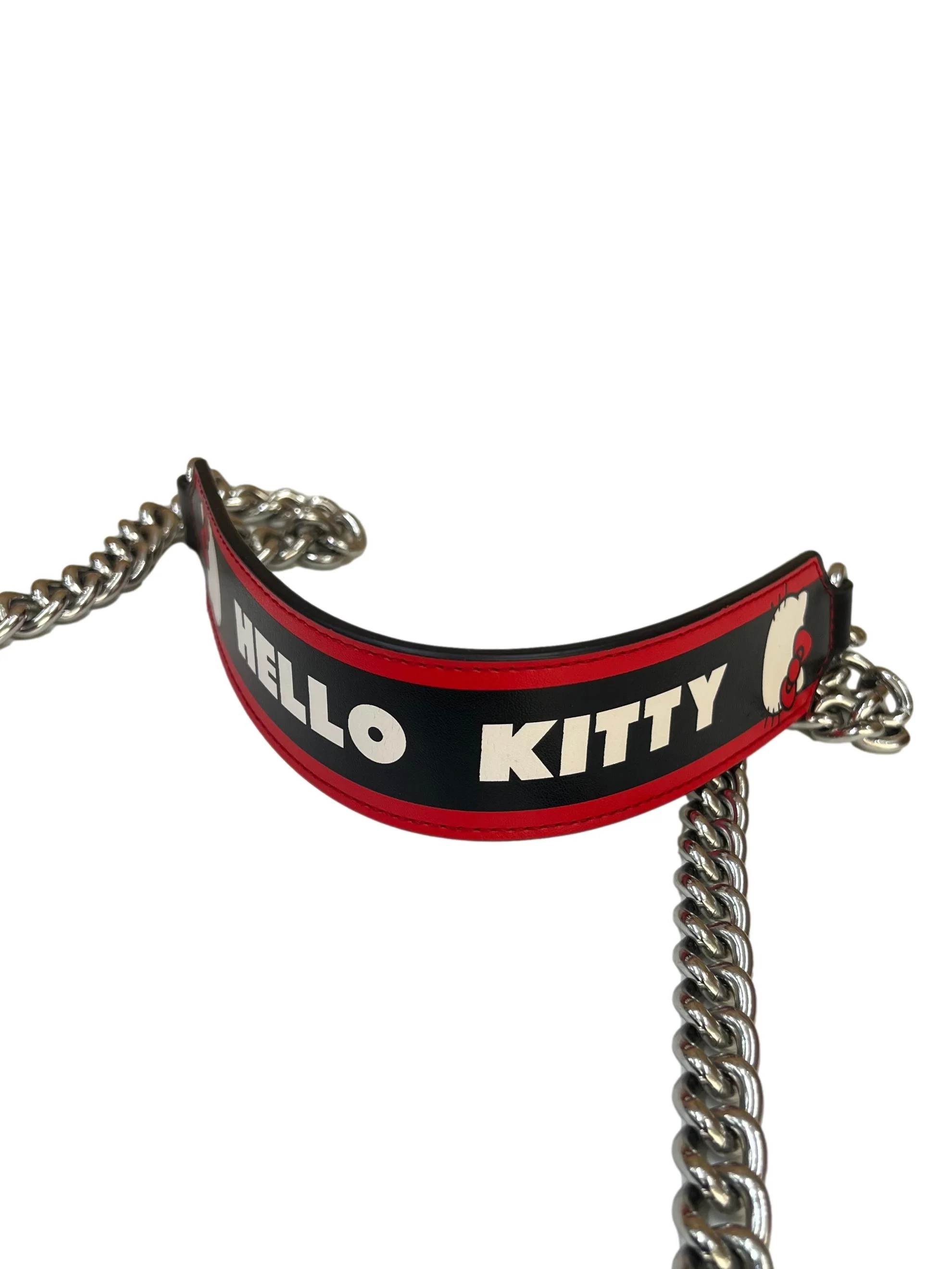 Black Hello Kitty Chain Crossbody Bag - Image 3